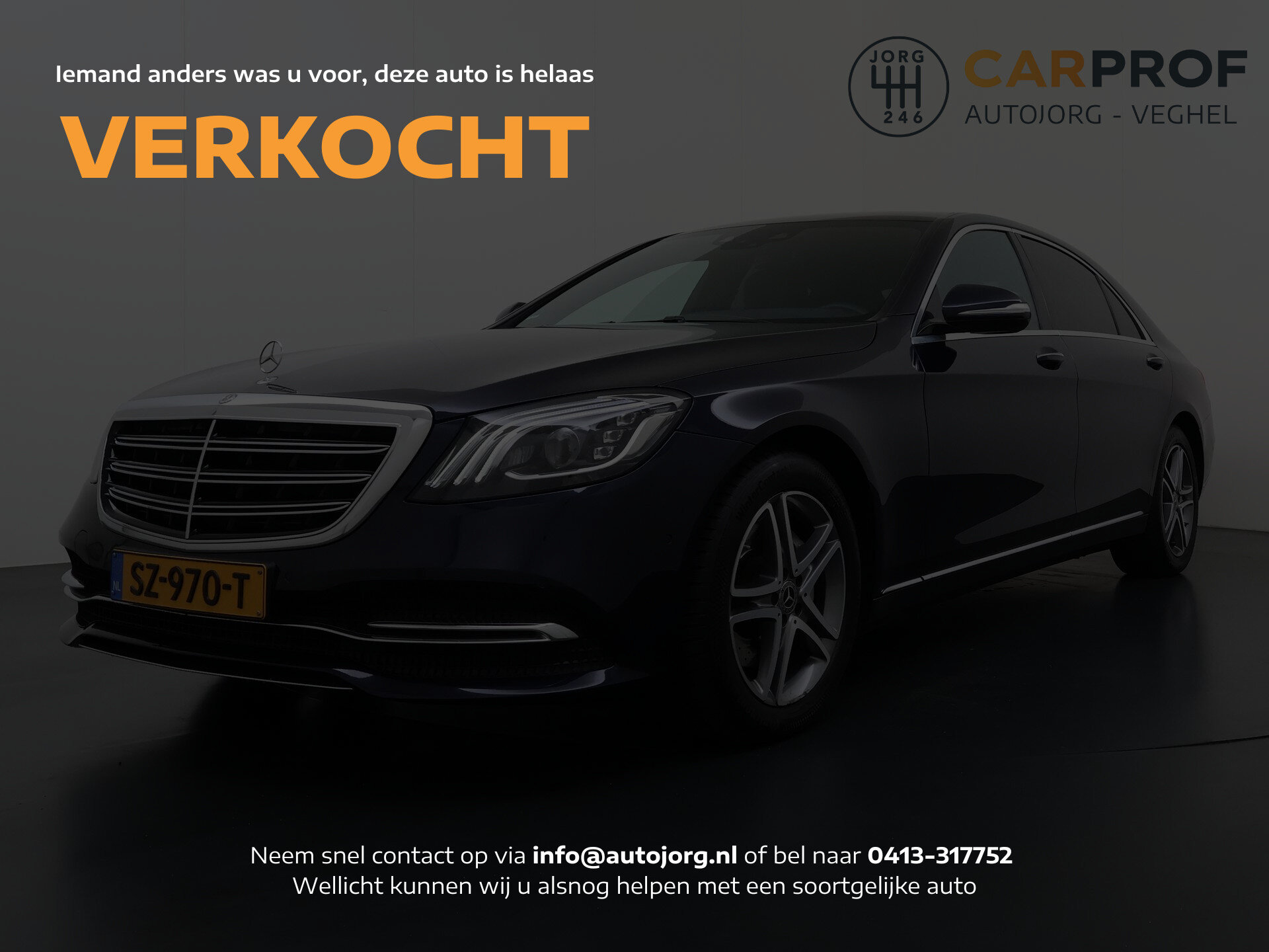 Mercedes-Benz S-klasse 350d Lang - Afbeelding 1