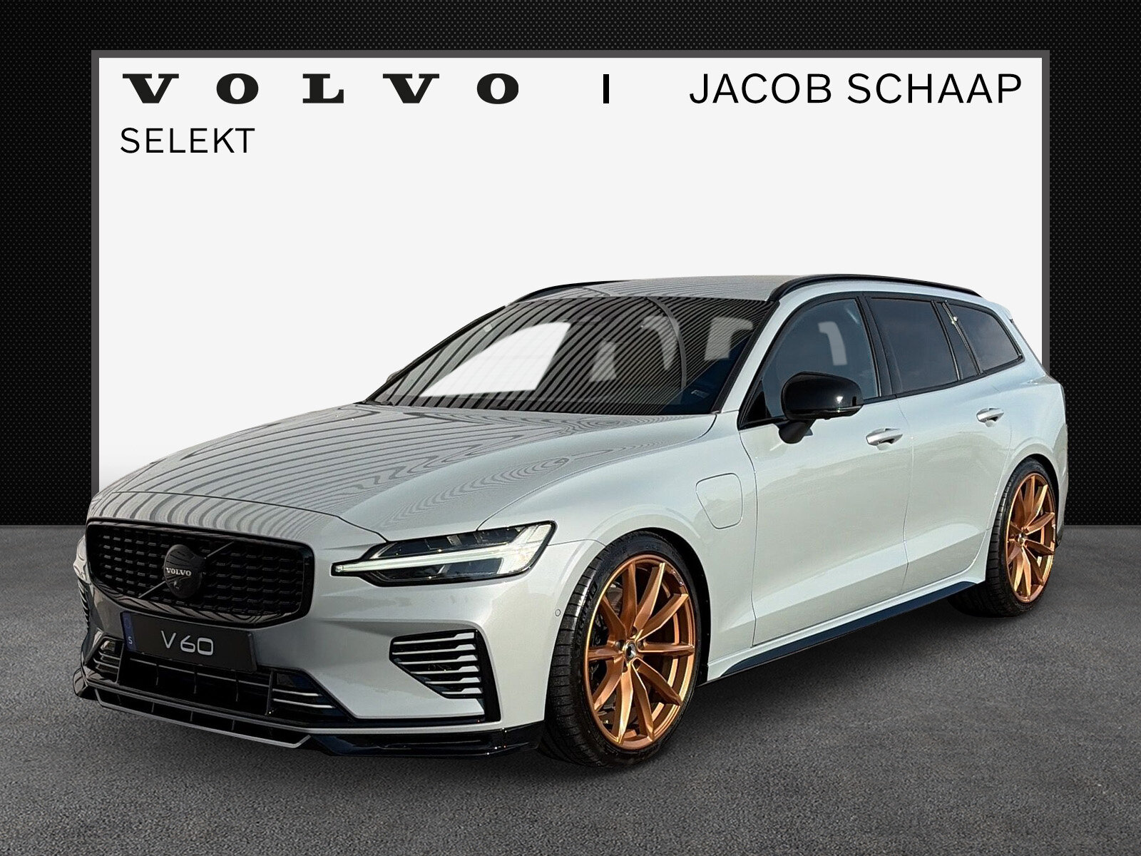 Volvo V60 T6 Plug-in hybrid AWD Plus Dark - Afbeelding 1