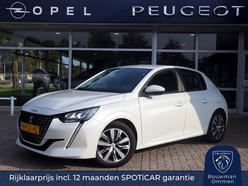 Peugeot 208 Active PureTech 75pk, Rijklaarprijs, Parkeerhulp Navigatie LED Verlichting