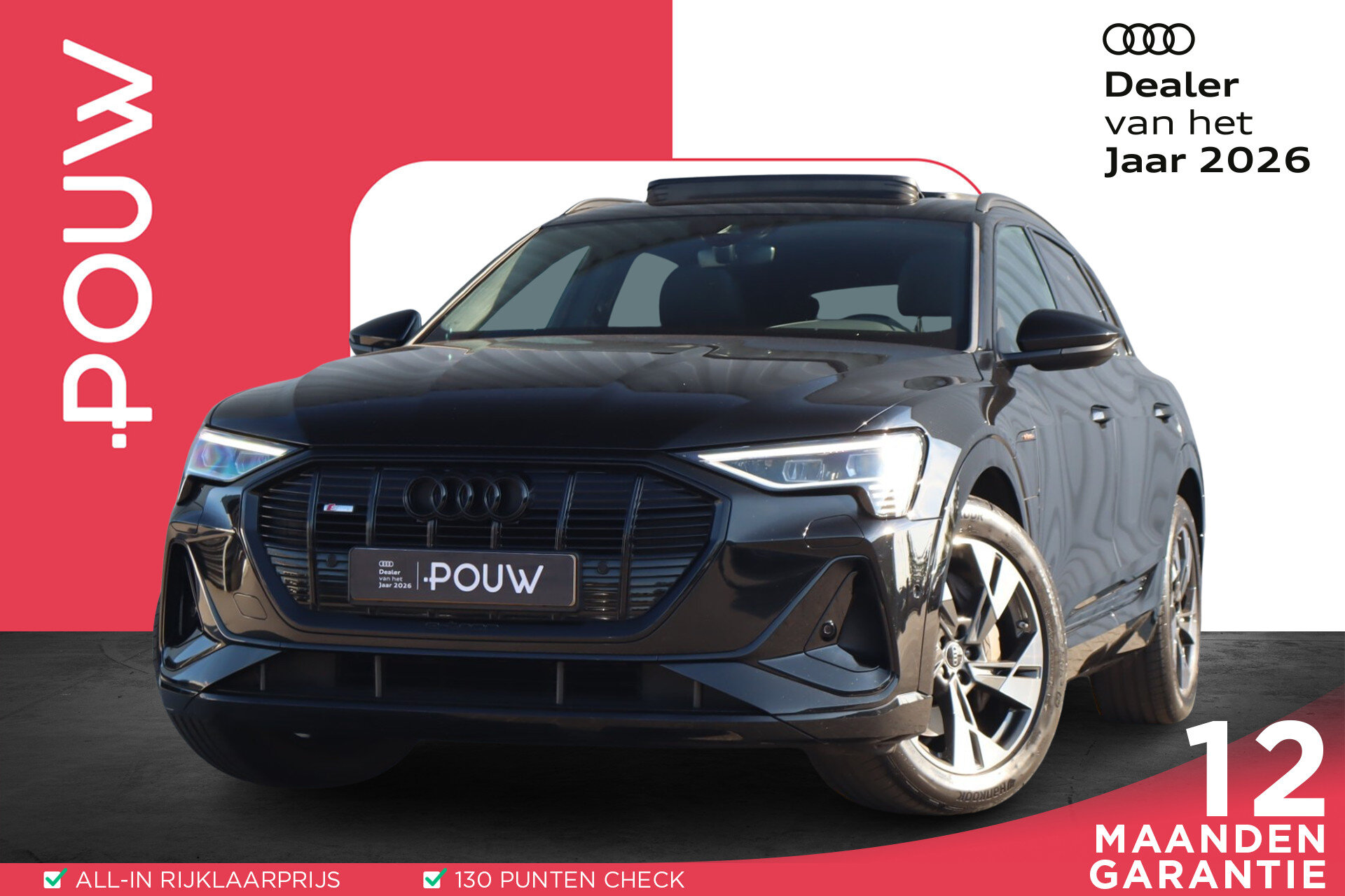 Audi e-tron 55 quattro 409pk S Edition 95 kWh