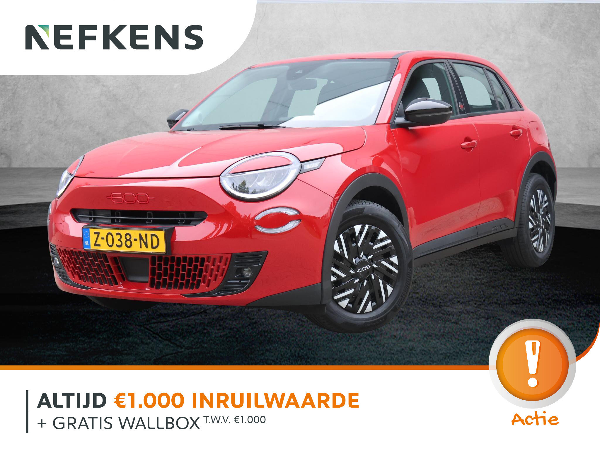 Fiat 600e RED 54 kWh 156pk