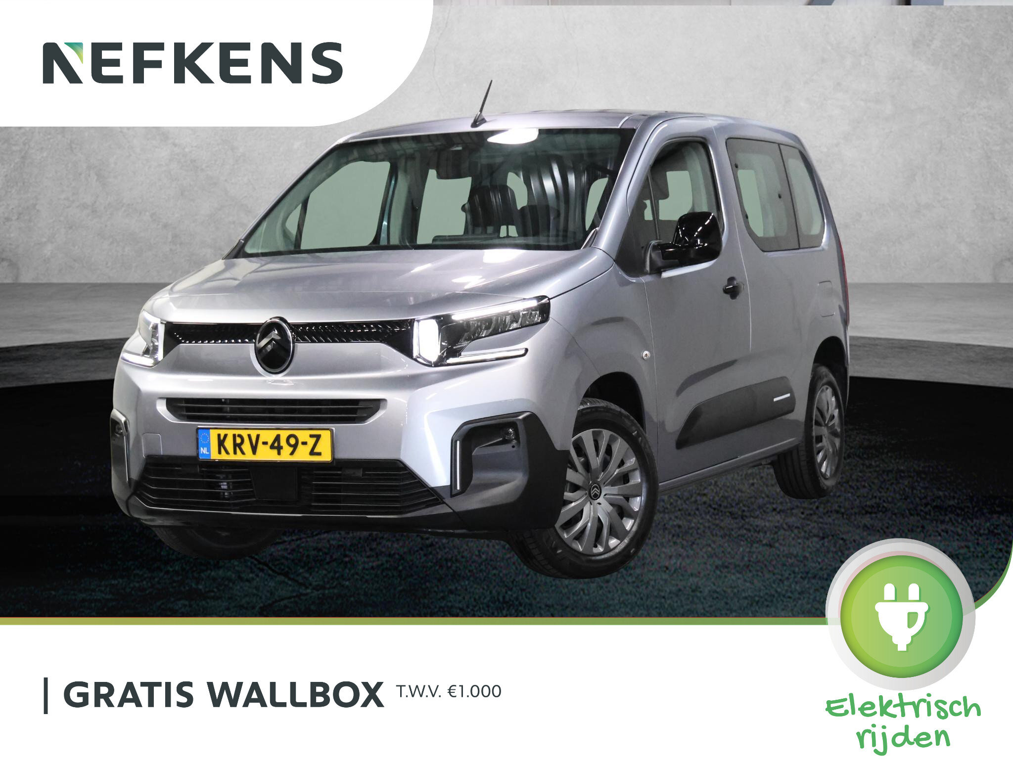 Citroën ë-Berlingo Feel L1 50 kWh 136PK