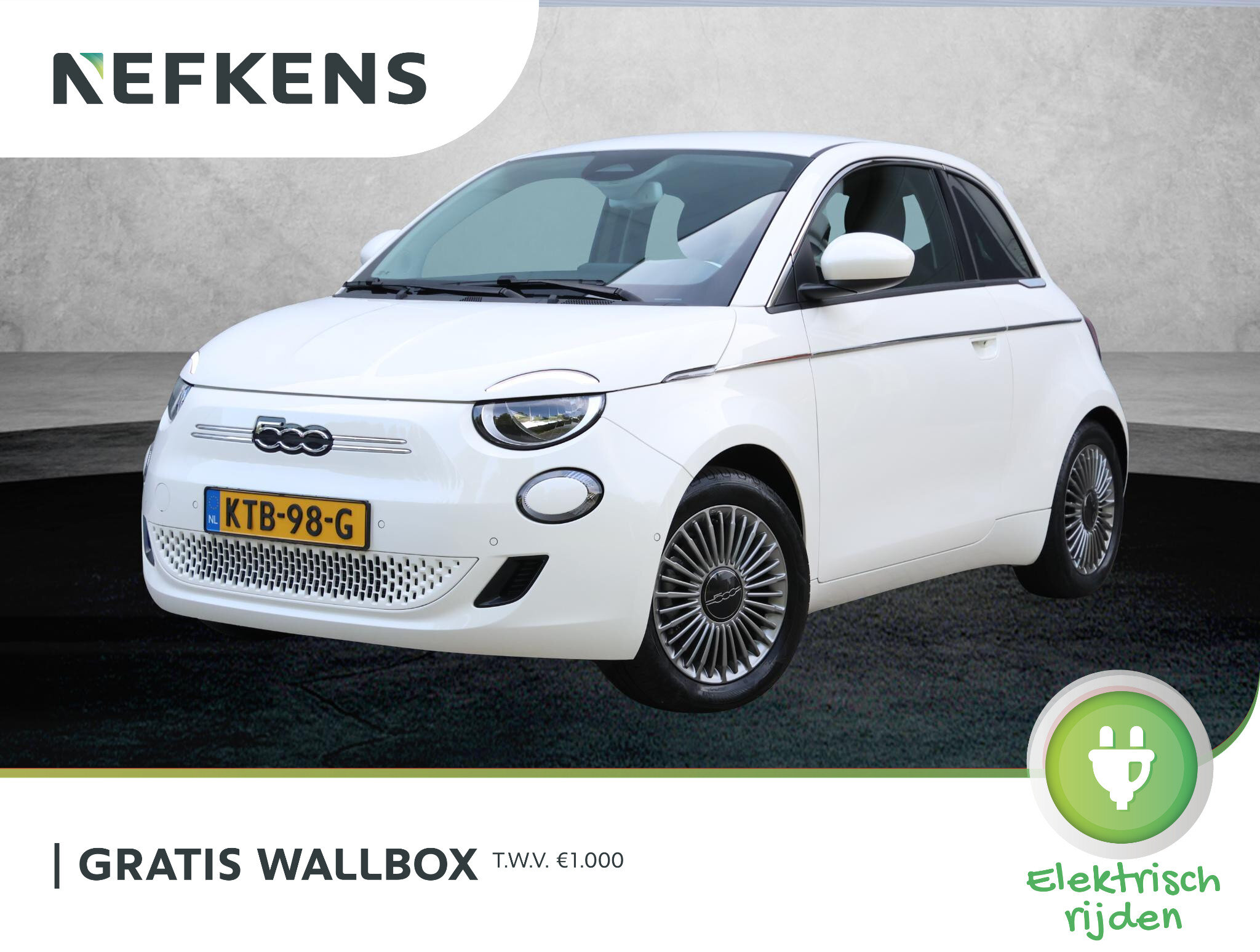 Fiat 500e Icon 42 kWh 118pk
