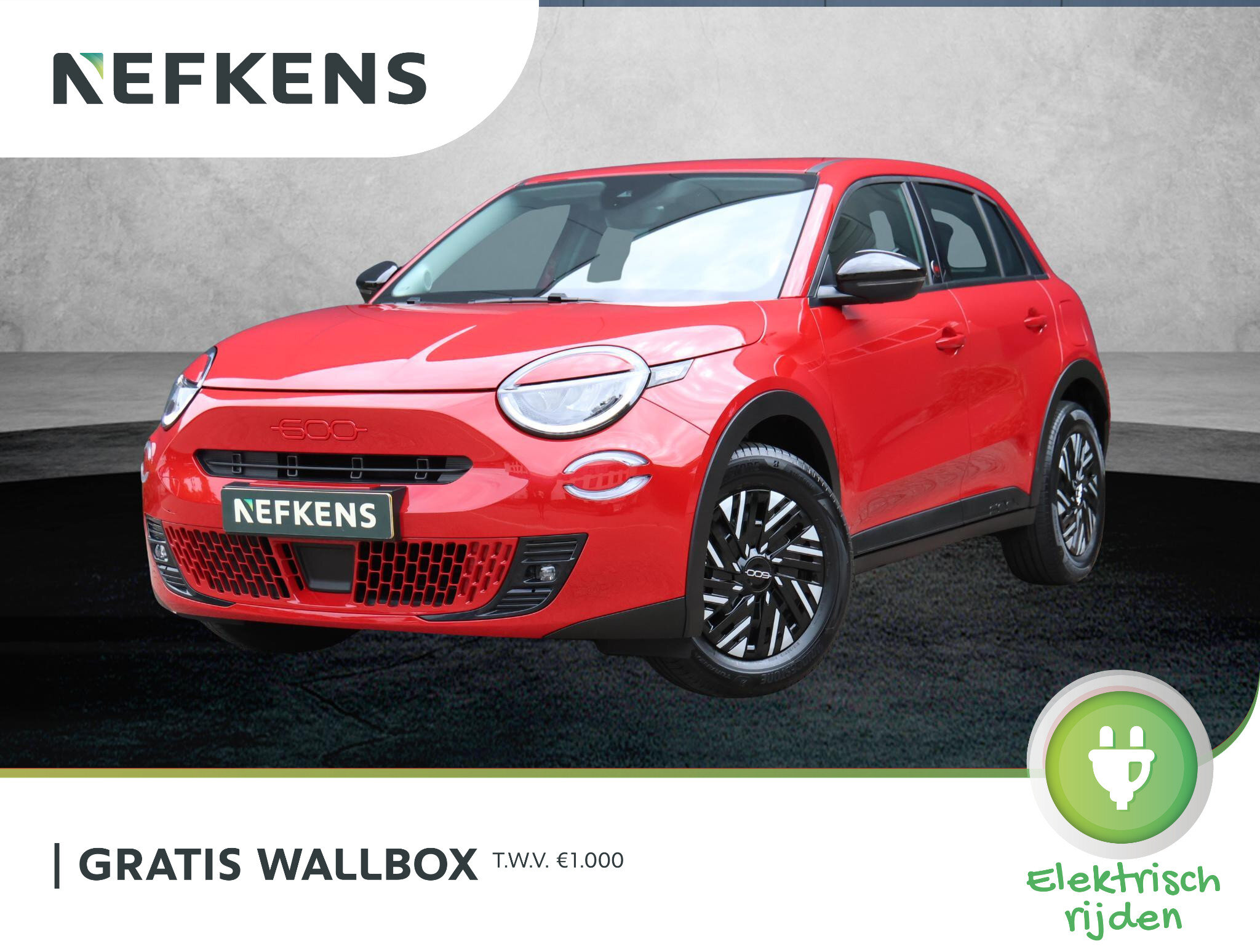 Fiat 600e RED 54 kWh