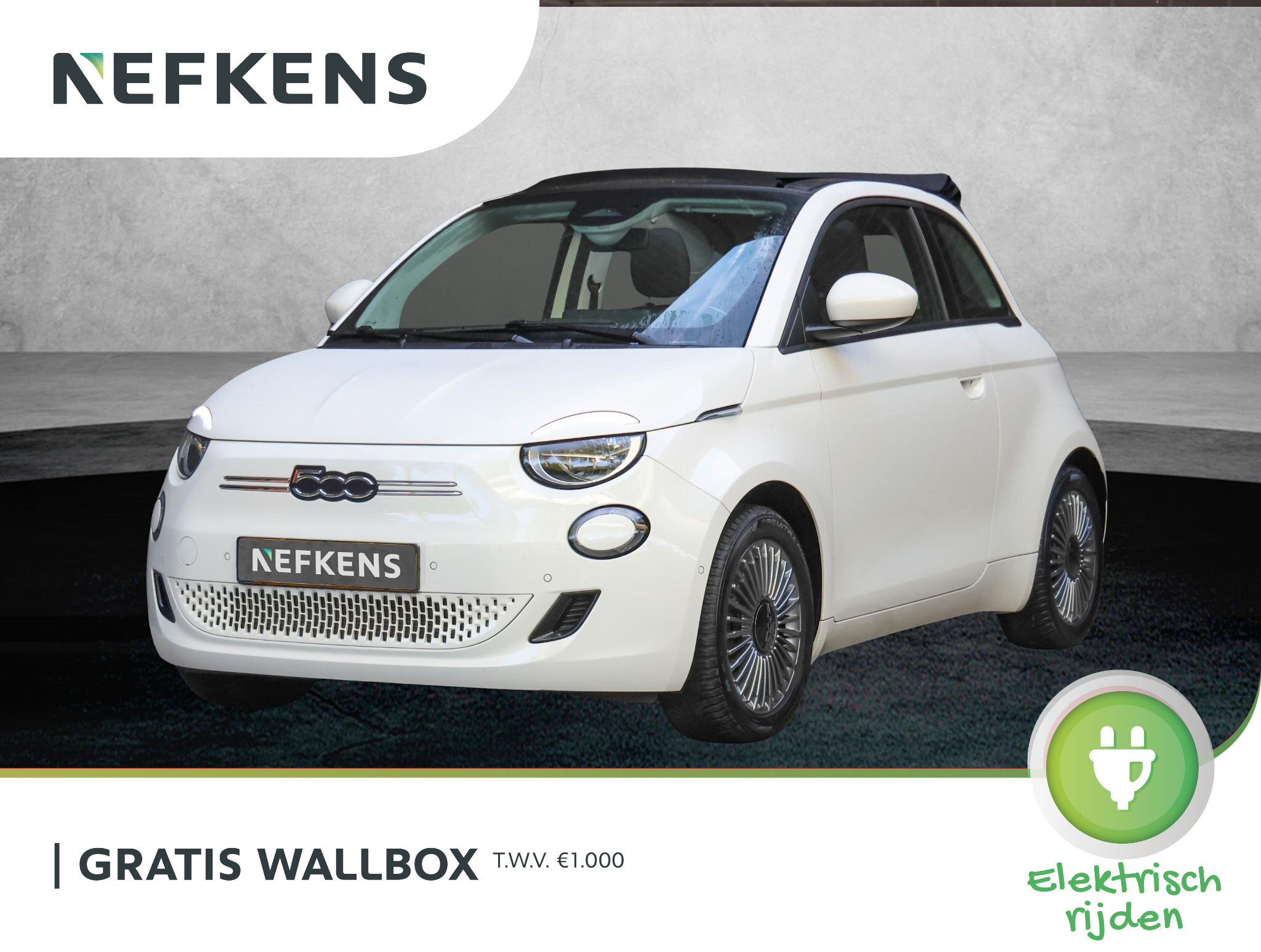Fiat 500e Icon 42kWh 118pk