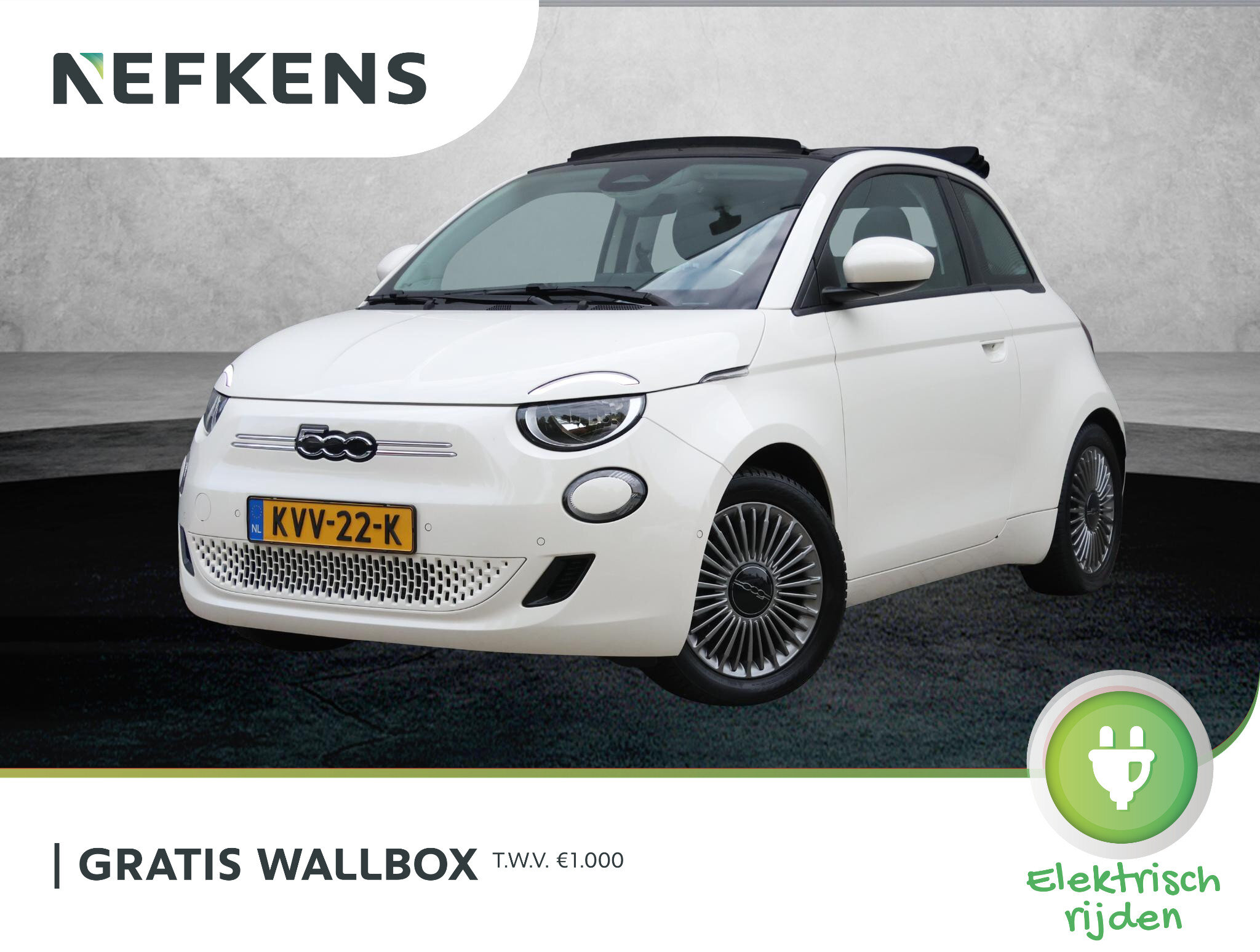 Fiat 500C Icon 42 kWh 118pk