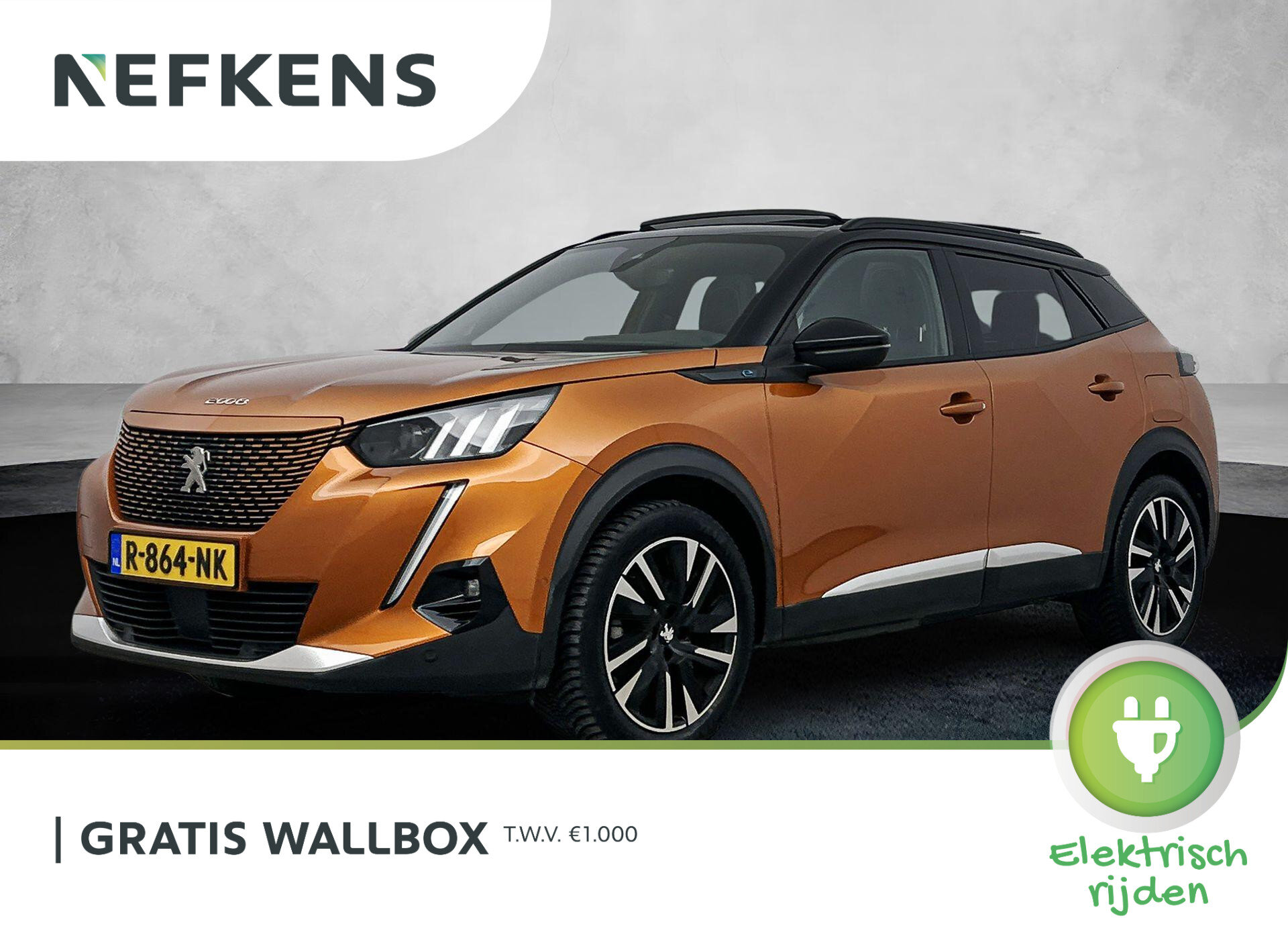 Peugeot e-2008 SUV EV GT Pack 50 kWh 136pk