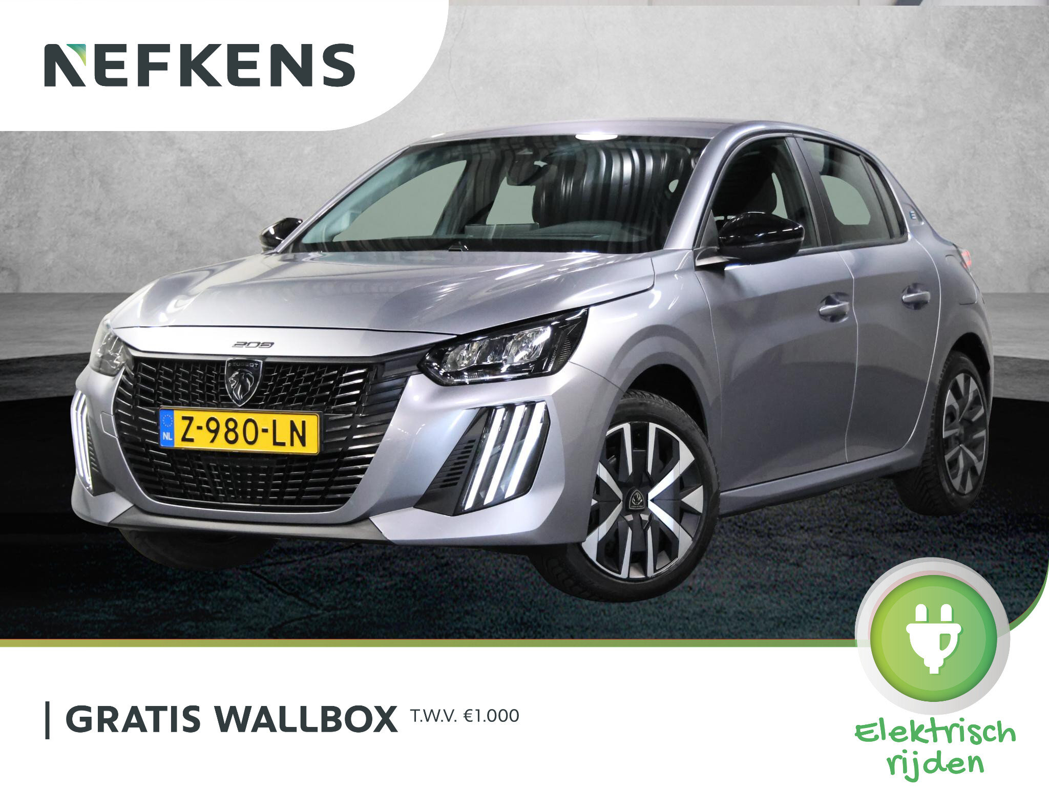 Peugeot e-208 Active 50kWh 136PK