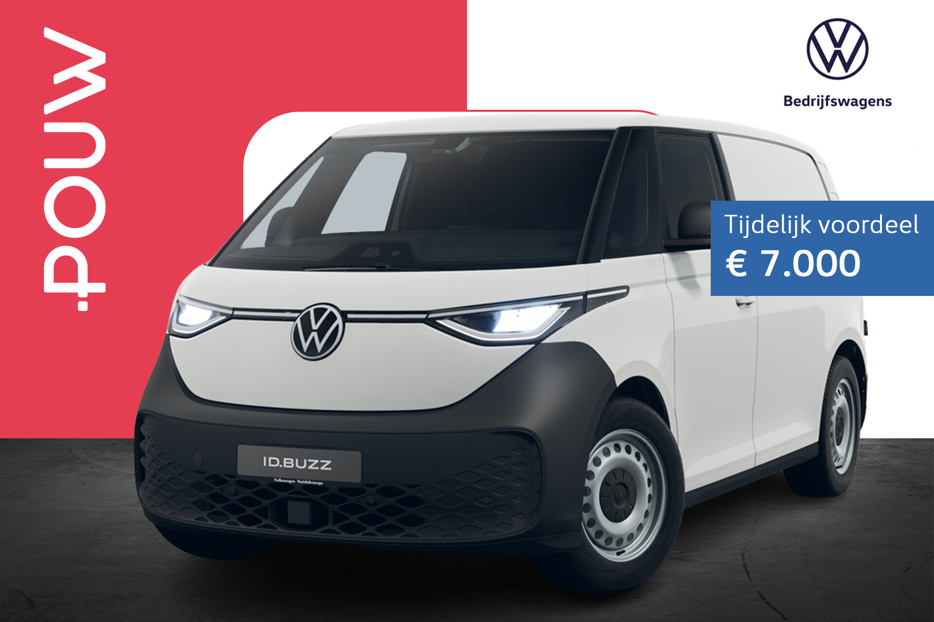 Volkswagen ID. Buzz Cargo 286pk Economy Limited Edition 79 kWh