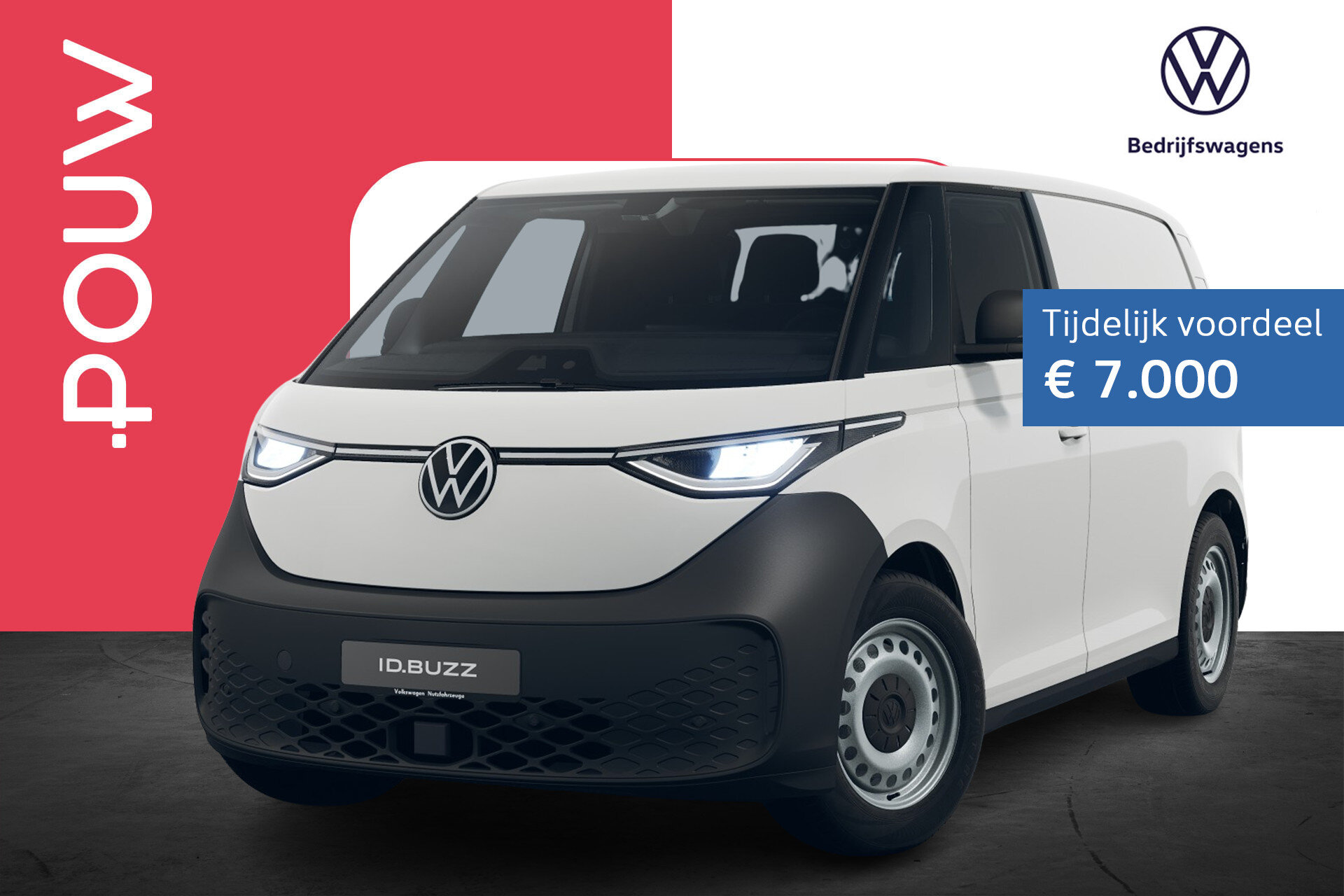 Volkswagen ID. Buzz Cargo 286pk Economy Limited Edition 79 kWh