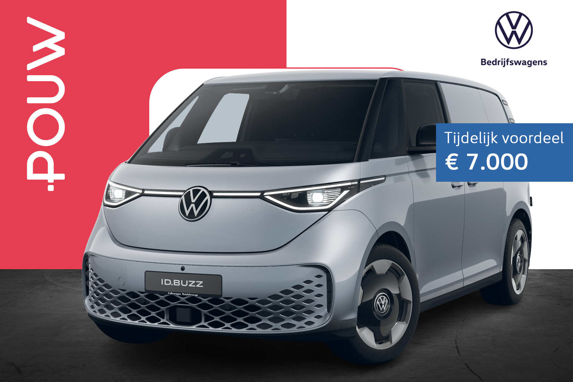 Volkswagen ID. Buzz Cargo 340pk Bulli Limited Edition 79 kWh 4MOTION