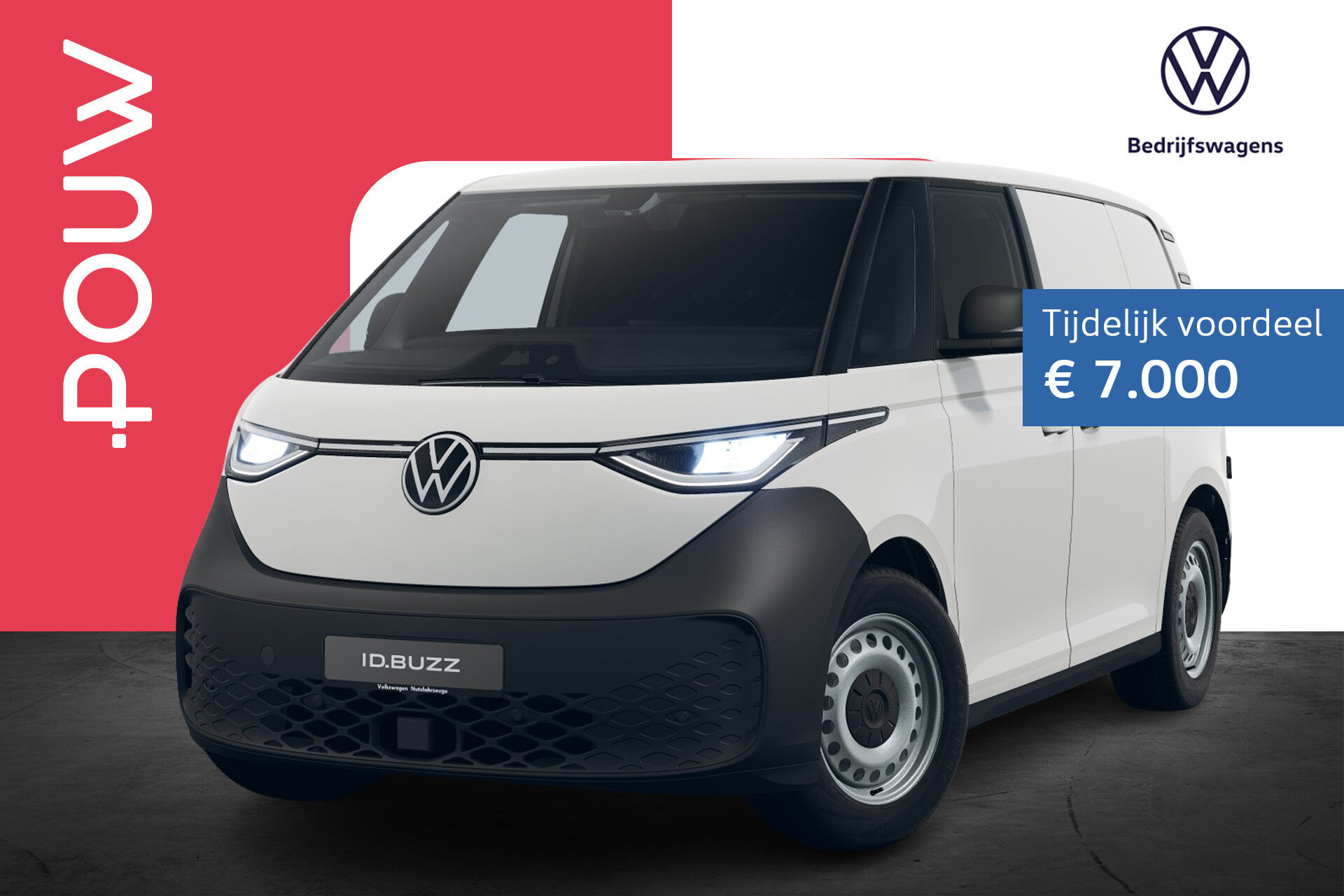 Volkswagen ID. Buzz Cargo 286pk Economy Limited Edition 79 kWh