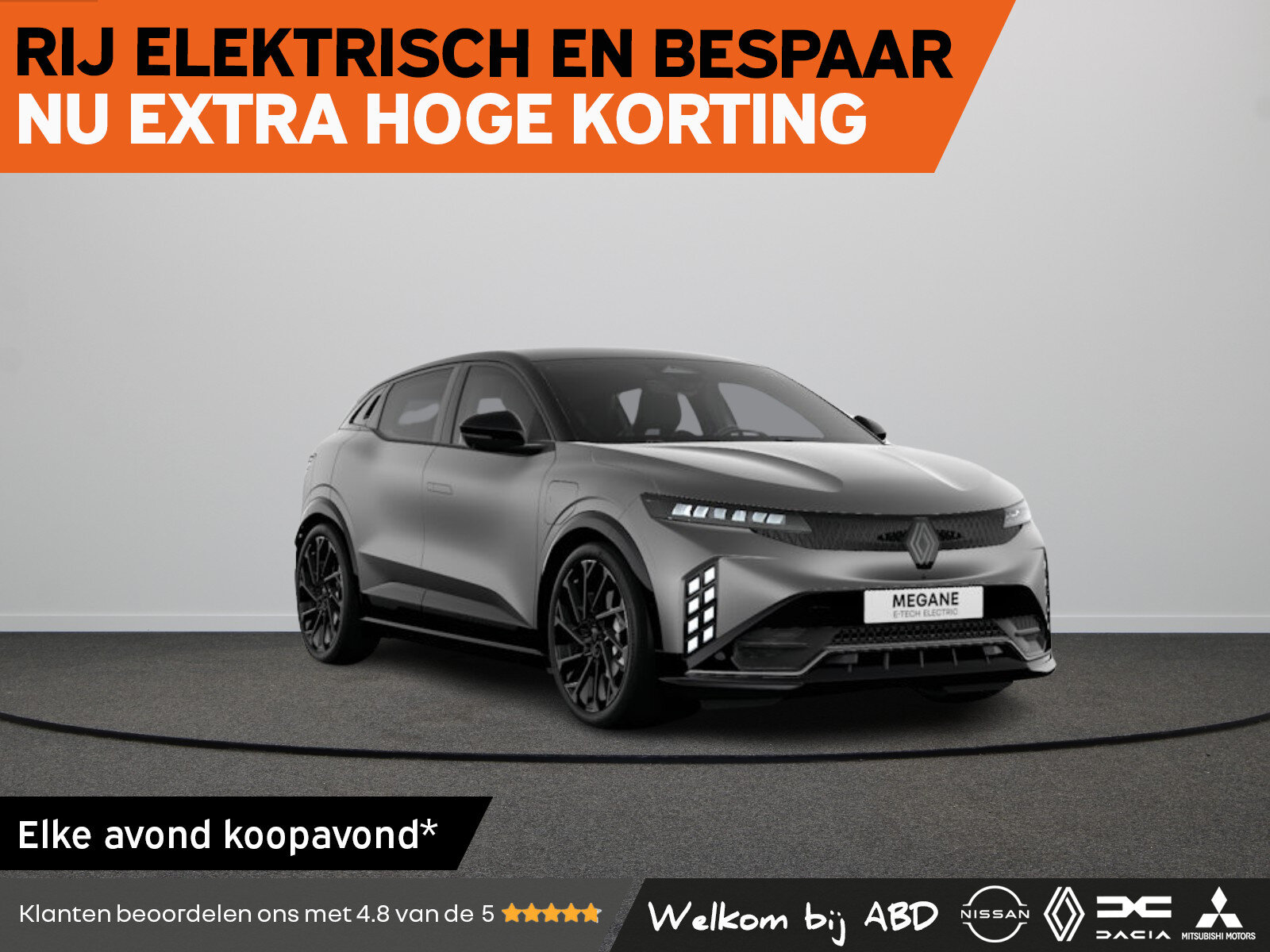 Renault Megane E-Tech esprit Alpine Comfort range - 67 kWh - Afbeelding 1