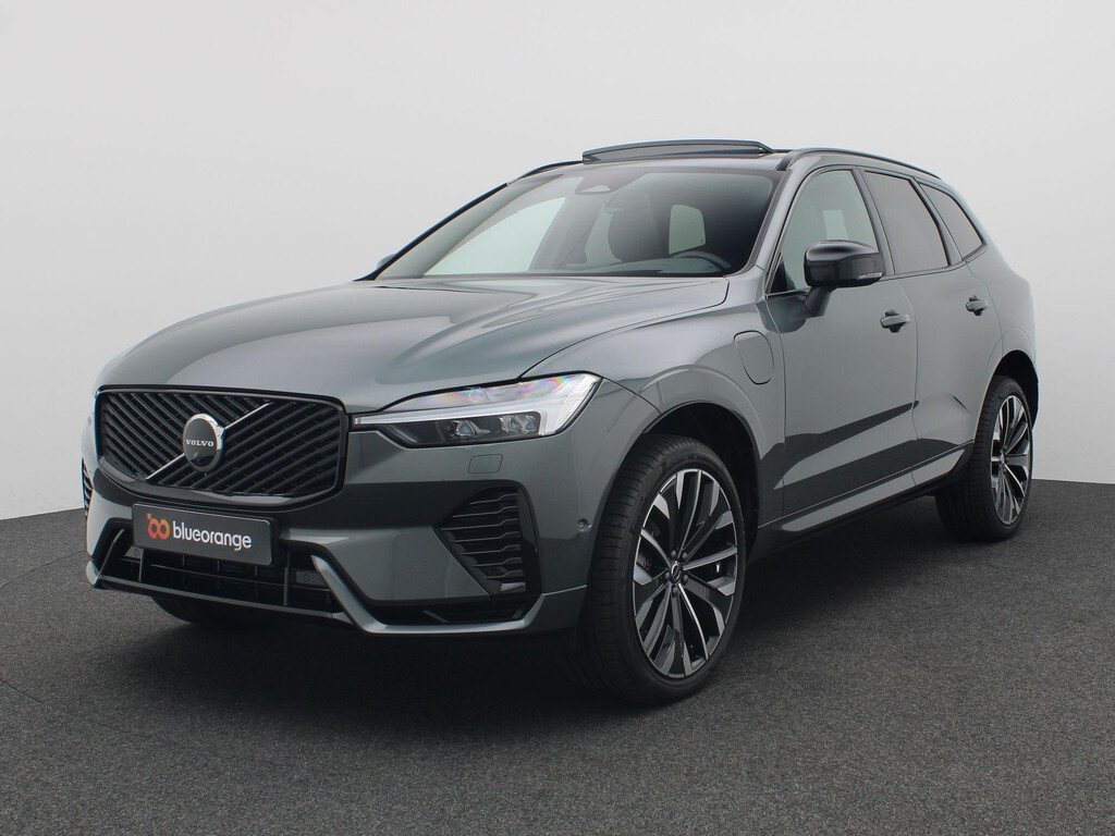 Volvo XC60 2.0 T6 Plug-in hybrid AWD Plus Dark 355PK Aut. Panoramadak, Trekhaak, Luchtvering, 21" LM Velgen, Alarm, Head-Up Display, 360gr. Camera, Stoel-Stuurverwarming, Memorystoel, Elektr. Achterklep