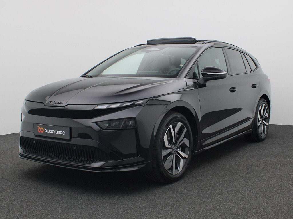 Skoda Enyaq 85 Sportline Tour Edition 286PK Aut. Panoramadak, Trekhaak, Keyless, Elektr. Achterklep, 20" LM Velgen, Achteruitrijcamera, 2000KG Trekgewicht, Stoel-Stuurverwarming, Matrix LED Verlichting