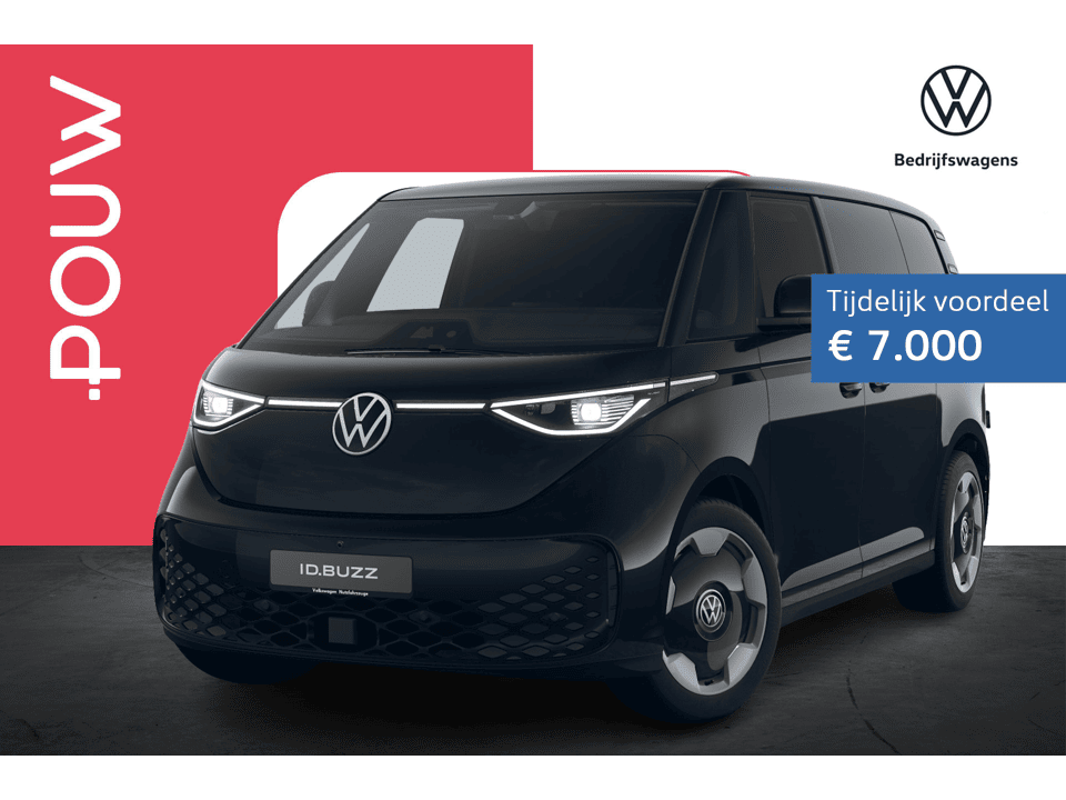 Volkswagen ID. Buzz Cargo 286pk Bulli Limited Edition 79 kWh - Afbeelding 1