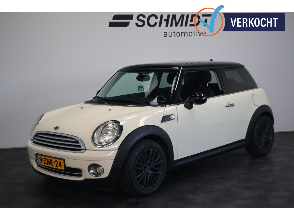 MINI 3-Deurs 1.6 Cooper | Airco | All Season | 1/2 Leder | LM 16"