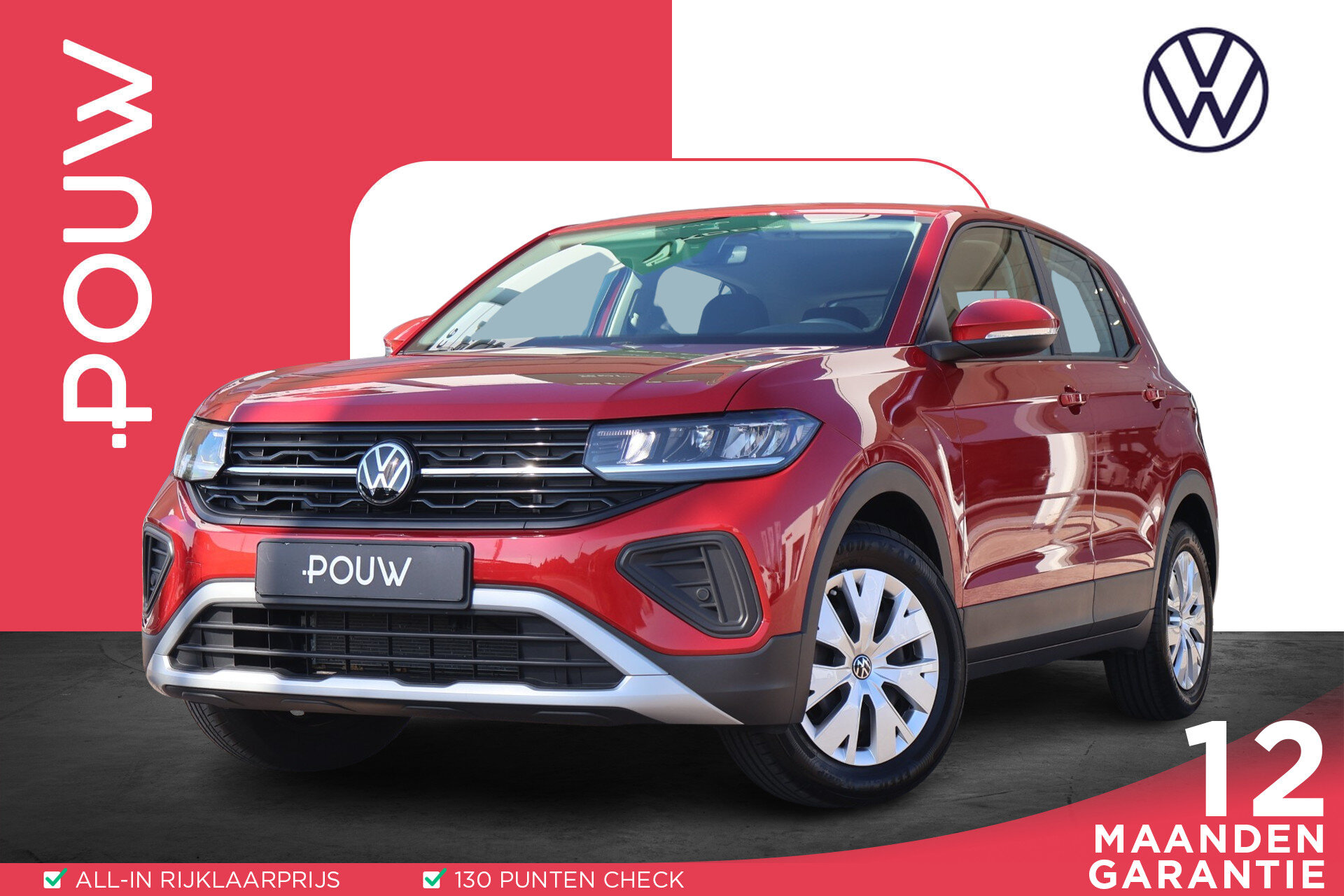 Volkswagen T-Cross 1.0 TSI 95pk
