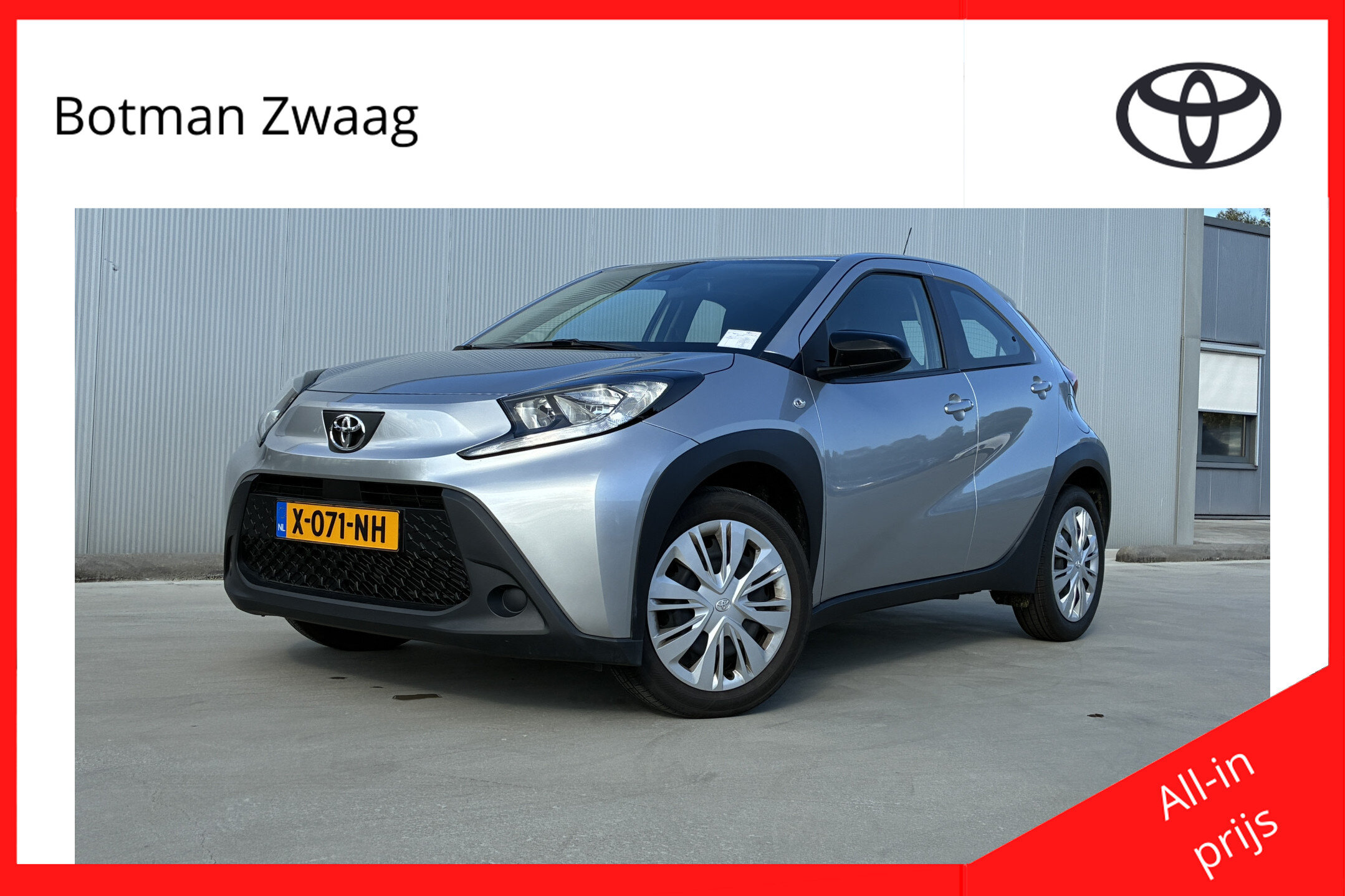 Toyota Aygo X 1.0 VVT-i S-CVT Play