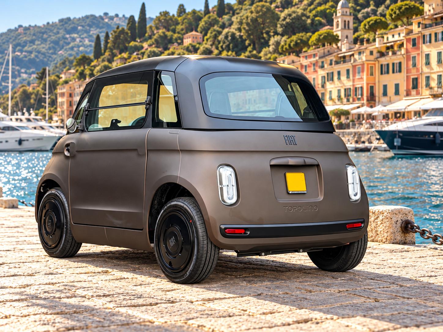 Fiat Topolino Speciale / Citrinbraun Magno - Afbeelding 3