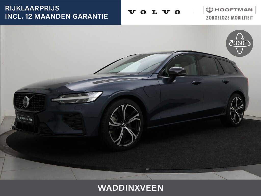 Volvo V60 T6 PLUG-IN HYBRID ULTRA DARK B&W AUDIO SCHUIFDAK MASSAGE 360GR CAM