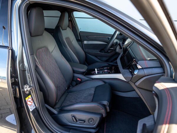 lederen/alcantara bekleding
