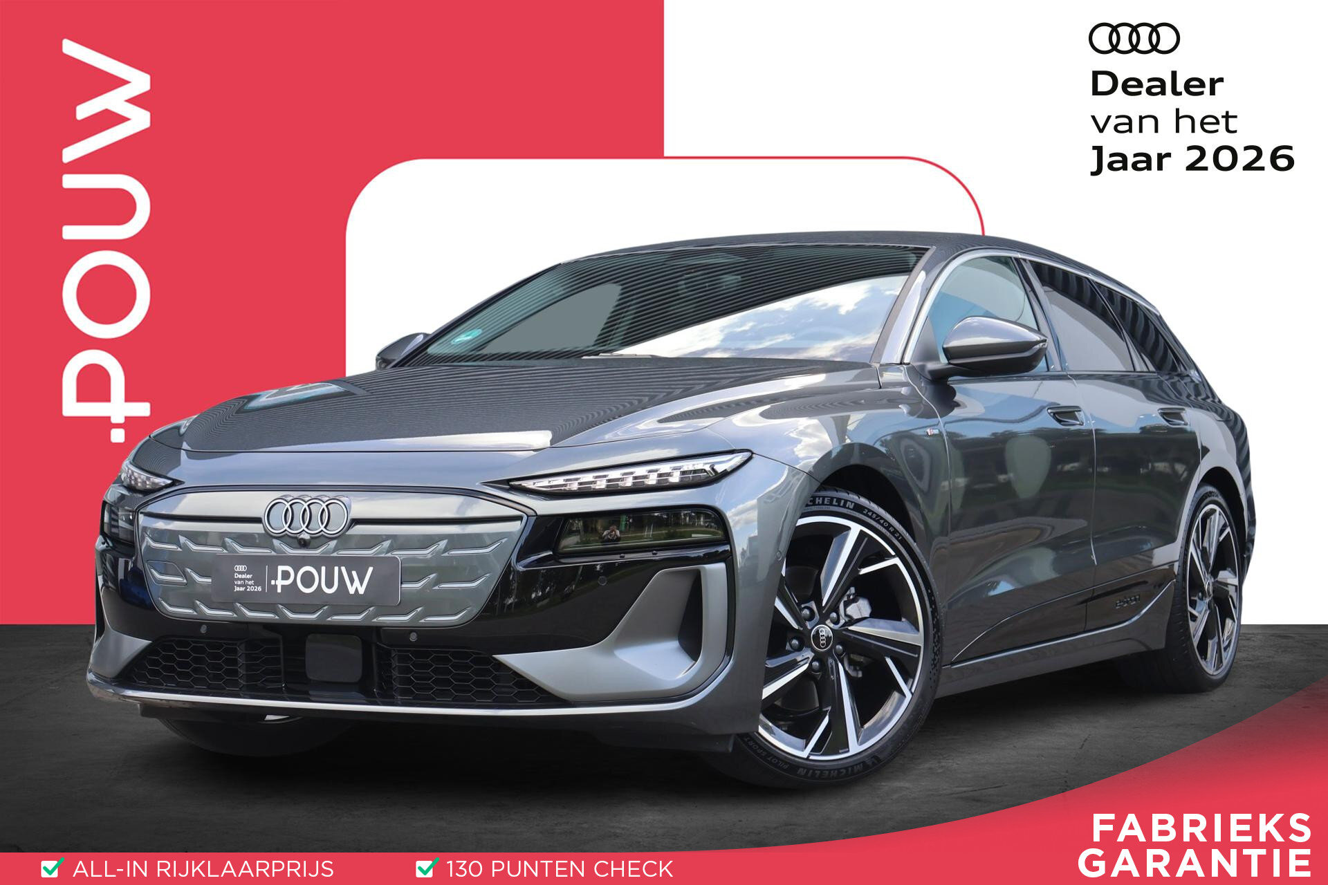 Audi A6 Avant e-tron 286pk S edition 83 kWh