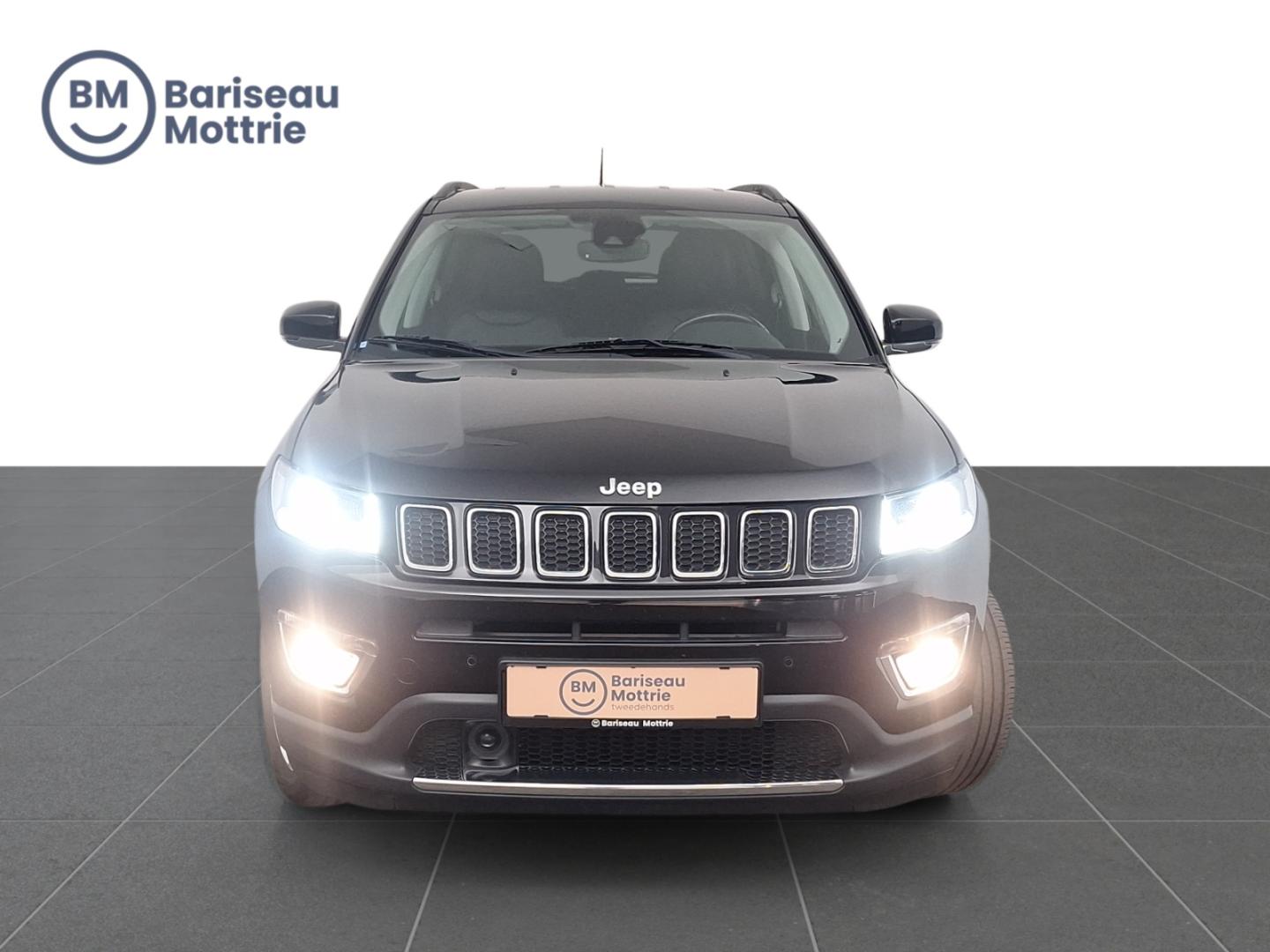 Jeep Compass LIMITED AUTOMAAT *LEDER*ZETEL EN STUURVERWARMING*CAMERA ACHTER*SENSOREN VOOR EN ACHTER*DAB*GPS*CARPLAY* - Afbeelding 2