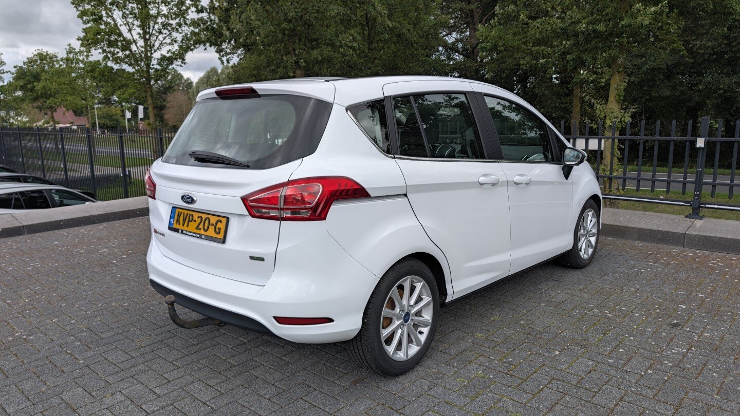 Ford B-MAX 1.0 EcoBoost | Titanium | 120PK | Pano | Trekhaak | Stoel & Voorruit verw. | Lichtmetaal - Afbeelding 2
