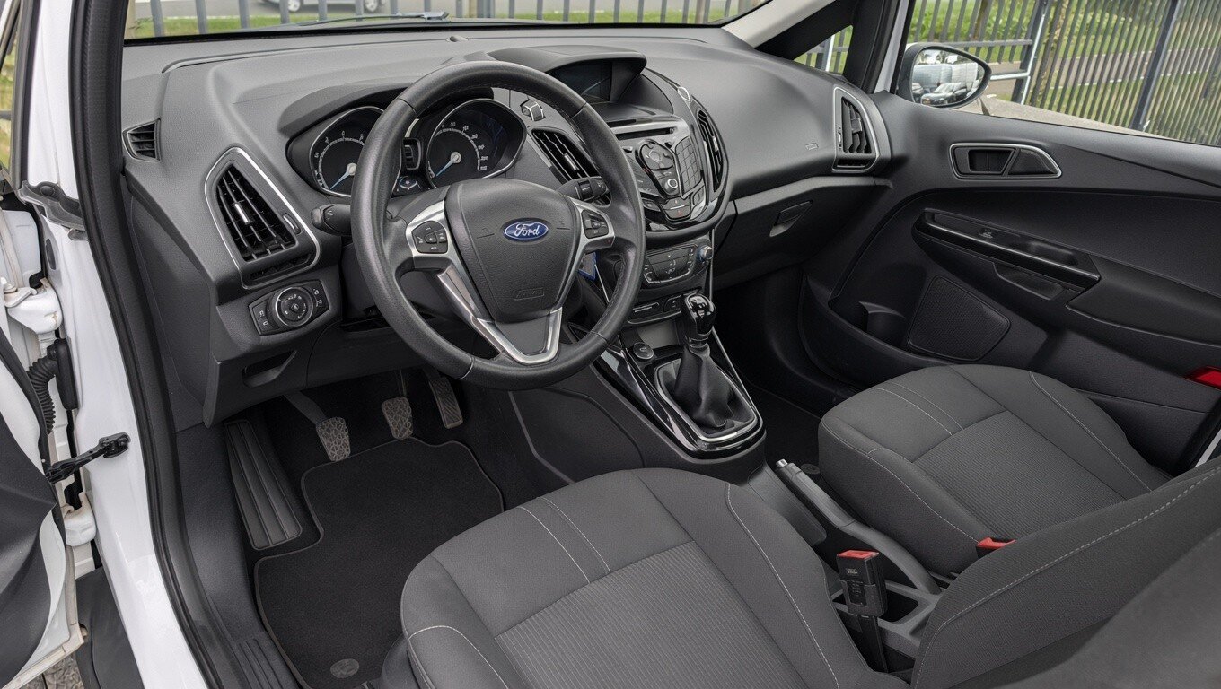 Ford B-MAX 1.0 EcoBoost | Titanium | 120PK | Pano | Trekhaak | Stoel & Voorruit verw. | Lichtmetaal - Afbeelding 3