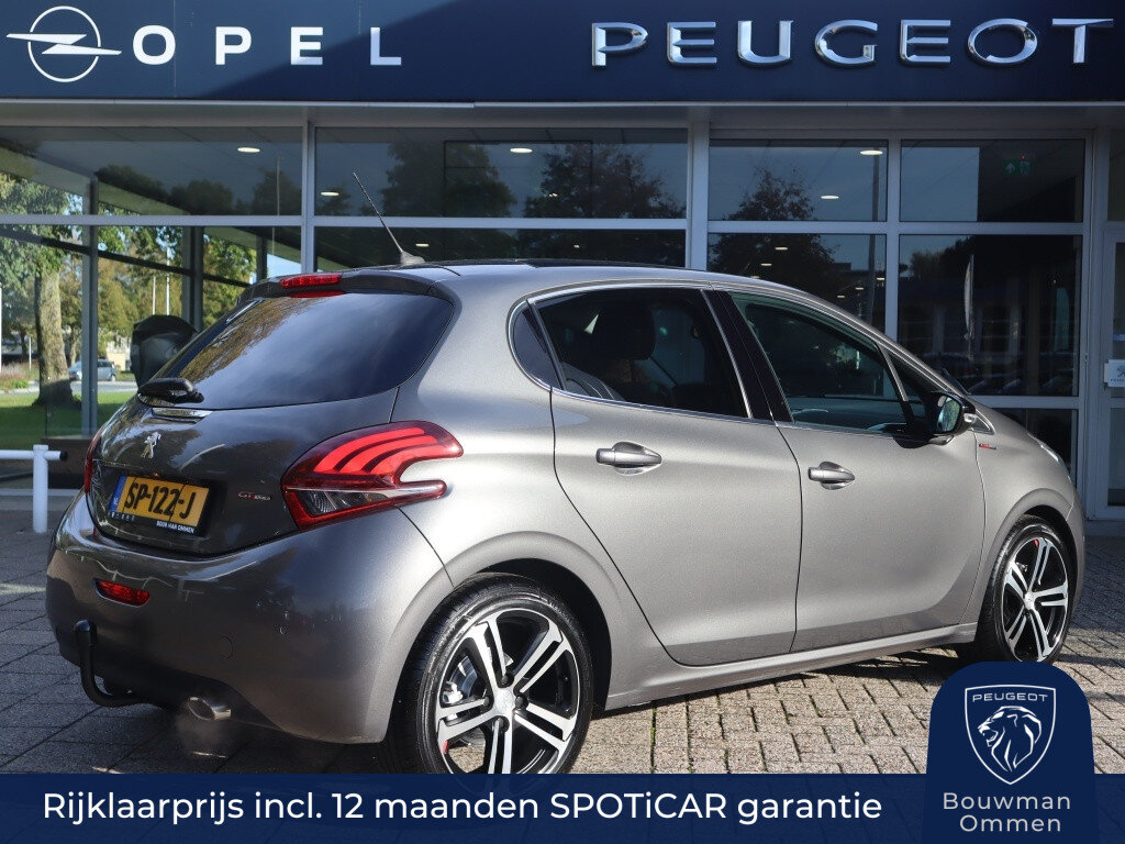 Peugeot 208 GT-Line PureTech 110pk EAT6 automaat 5Drs, Rijklaarprijs, Panoramadak, Camera Navigatie VERKOCHT