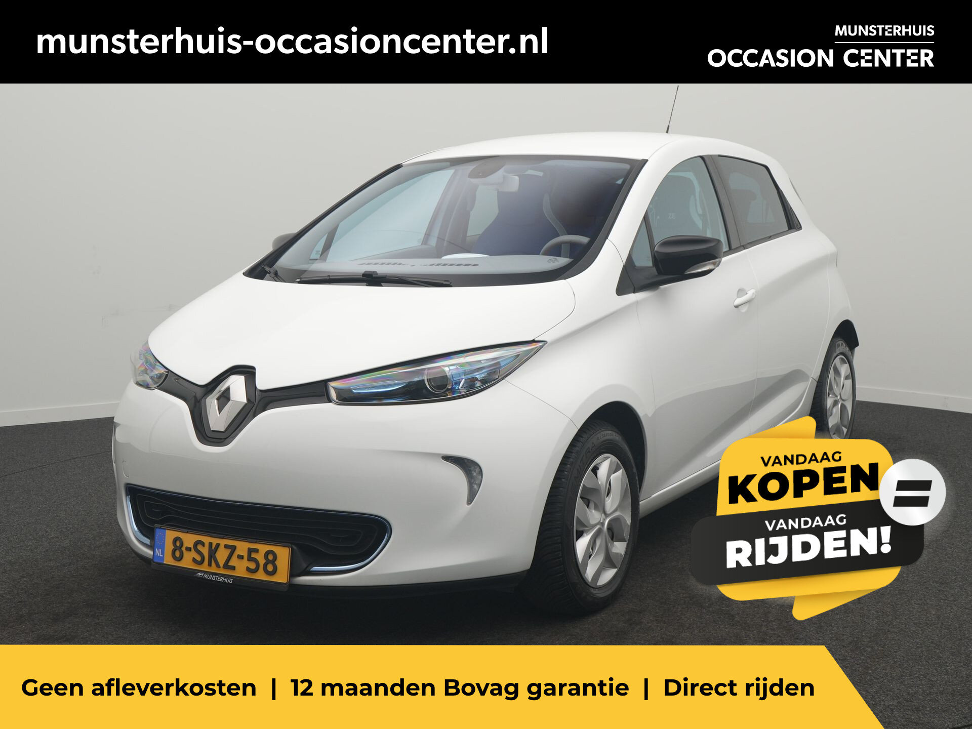Renault ZOE Q210 Zen Quickcharge 22 kWh Koop accu