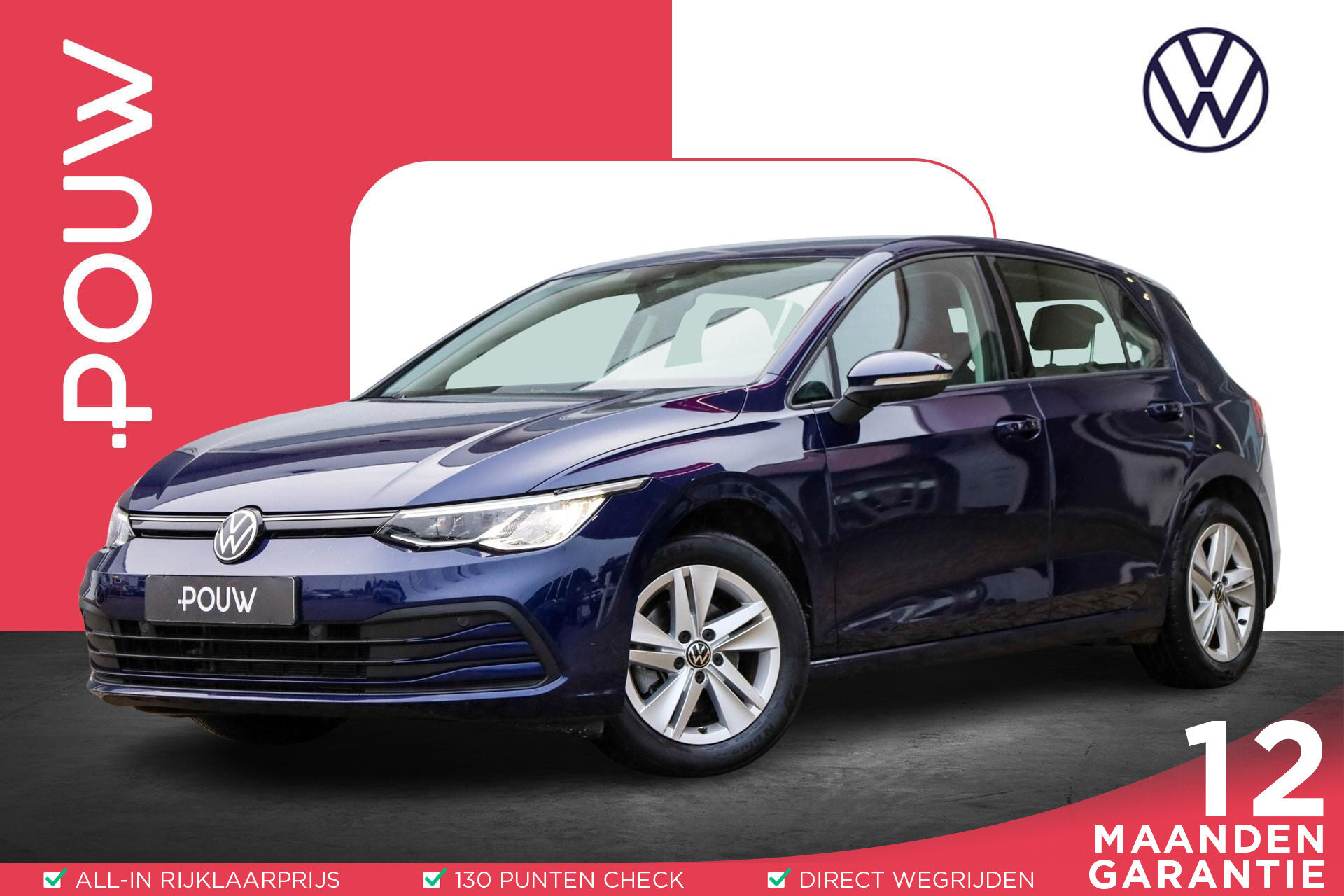 Volkswagen Golf 1.0 eTSI 110pk Life - Afbeelding 1