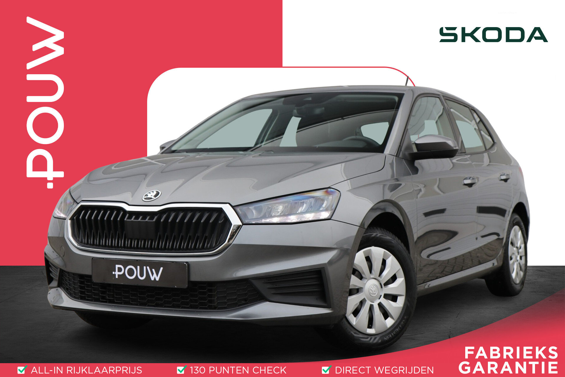 Skoda Fabia 1.0 TSI 110pk DSG Ambition - Afbeelding 1