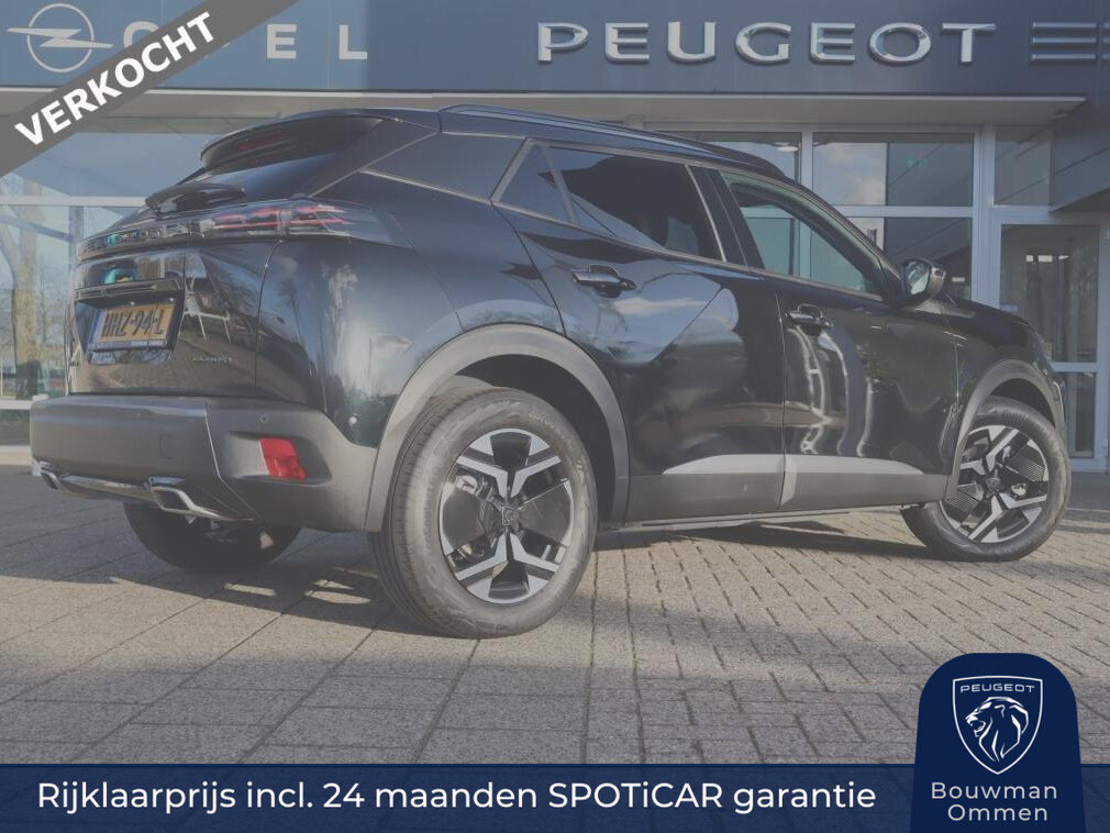 Peugeot 2008 SUV Allure Mild Hybride 145PK e-DCS6 Automaat, Rijklaarprijs, Navigatie 360° Camera Adaptieve Cruise Control DAB+ LED VERKOCHT - Afbeelding 1
