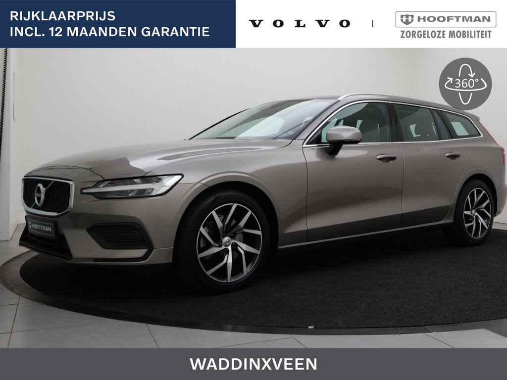 Volvo V60 T4 AUT(8) MOMENTUM+ LEDER ACC BLIS NAVI STOELVERWARMING STANDKACHEL