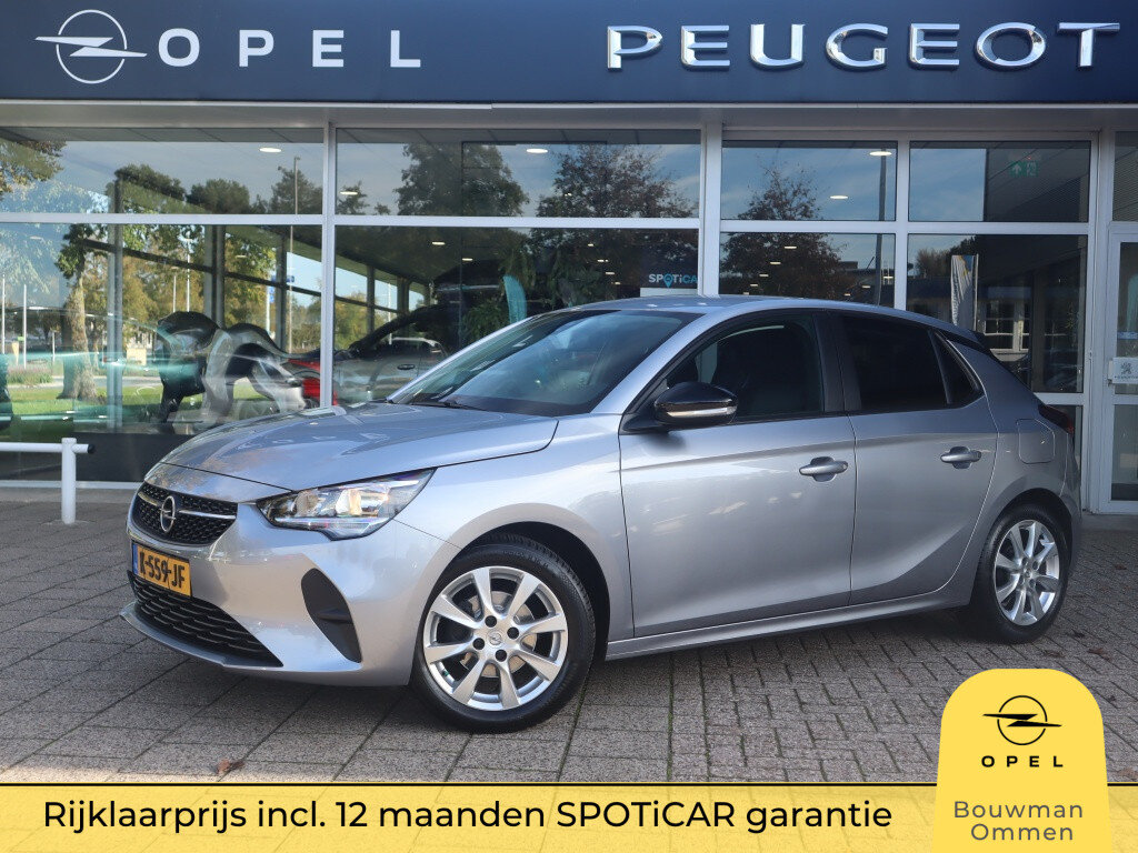 Opel Corsa Edition 1.2 Start/Stop 75pk, Rijklaarprijs, Stoel- en stuurverwarming Sensoren Trekhaak Apple Carplay/Android Auto