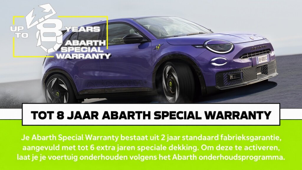 Abarth 600e 600 54kWh 280PK Scorpionissima, Rijklaarprijs | 20 inch wielen | Sabelt Sportstoelen | Camera | Navigatie | DAB+ - Afbeelding 4