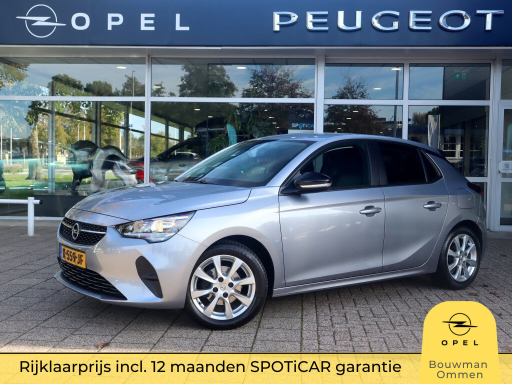 Opel Corsa Edition 1.2 Start/Stop 75pk, Rijklaarprijs, Stoel- en stuurverwarming Sensoren Trekhaak Apple Carplay/Android Auto