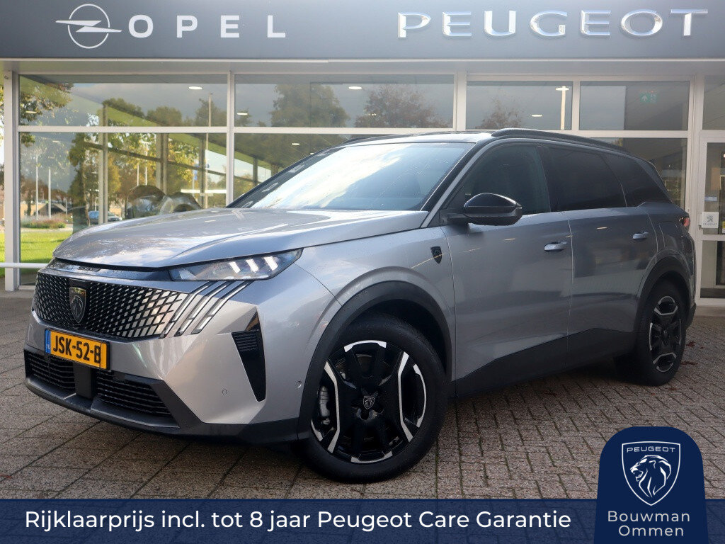 Peugeot 5008 GT Plug-in Hybride 225PK e-DCS7 Automaat 7pers., Rijklaarprijs | Trekhaak afn. | 360 Camera | Panoramadak