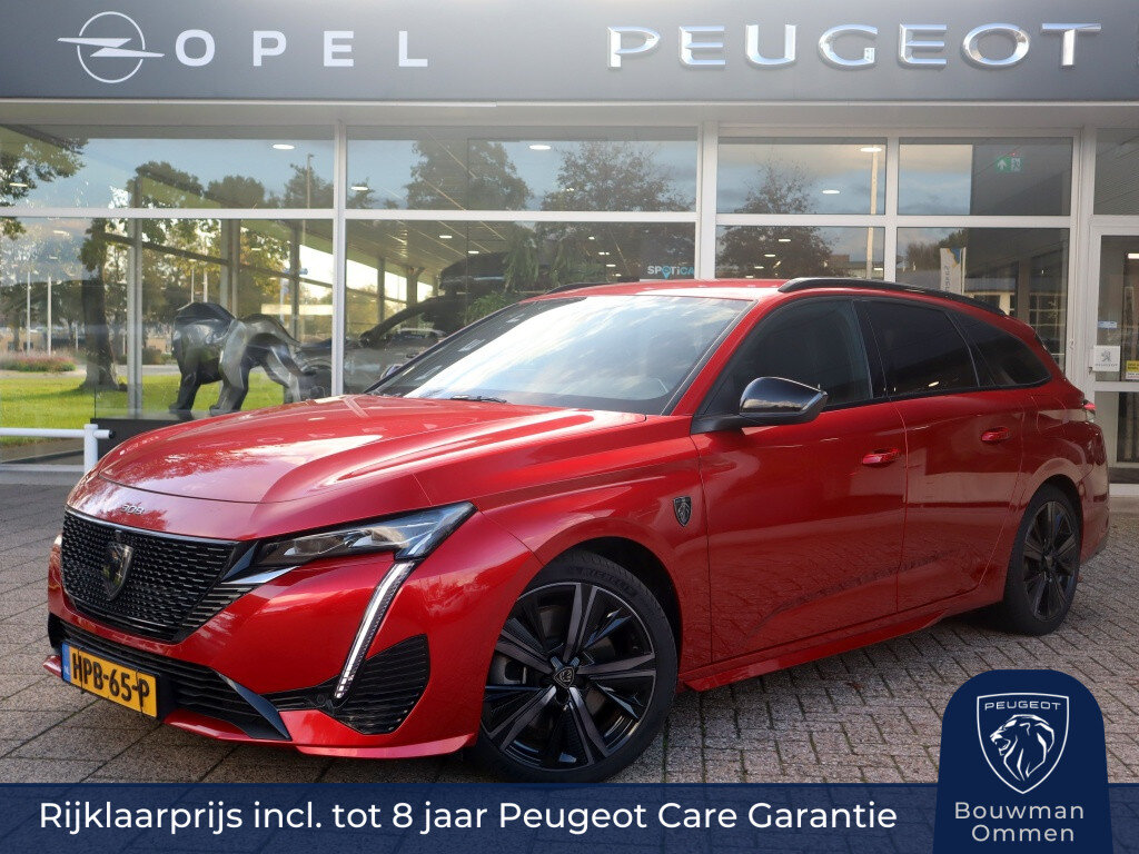 Peugeot 308 Sw GT 1.6 Plug-in HYbrid 180PK e-EAT8 Automaat, Rijklaarprijs, Stoelverwarming Stuurwielverwarming Camera - Afbeelding 1