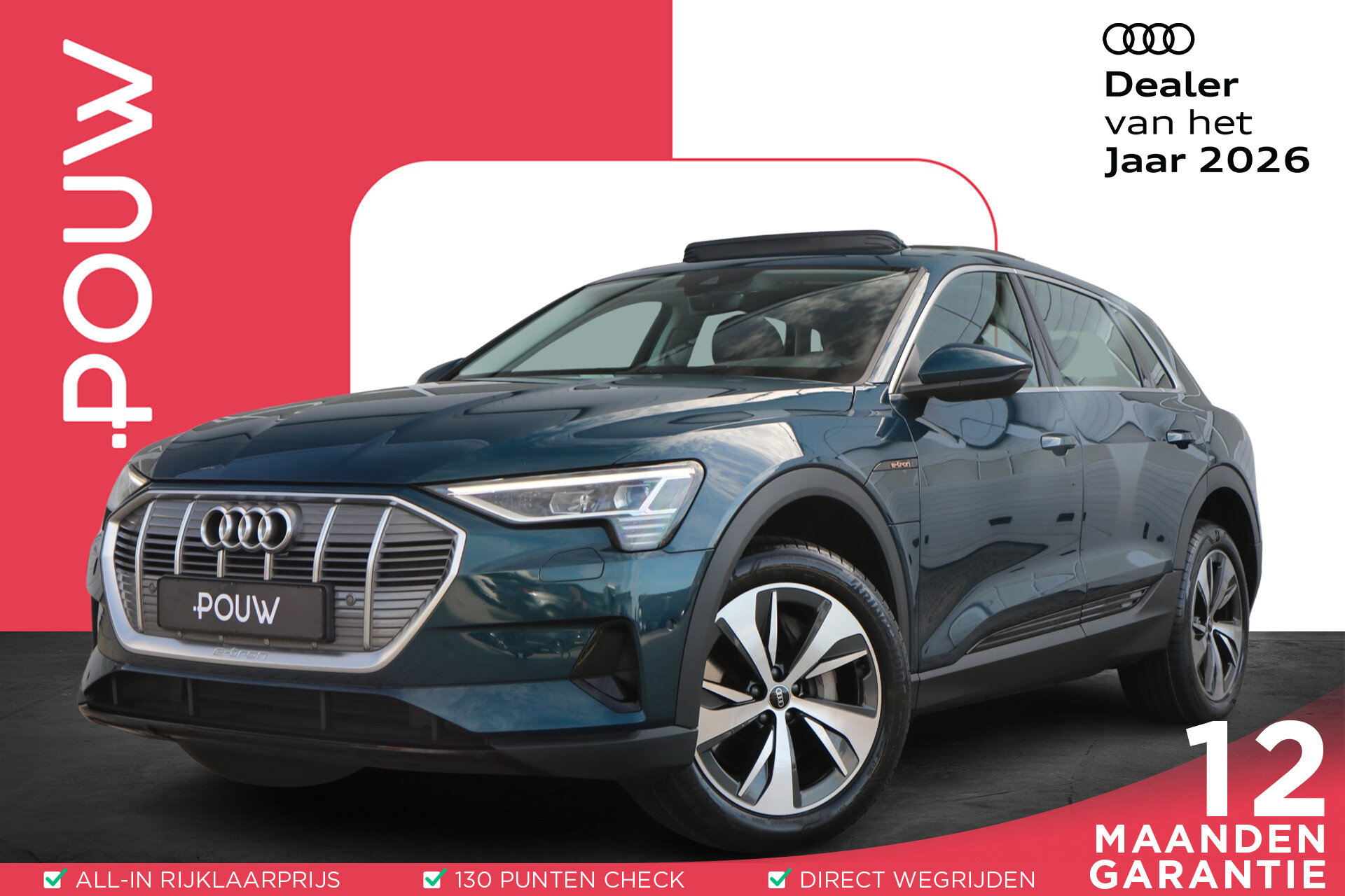 Audi e-tron 55 408pk quattro edition 95 kWh