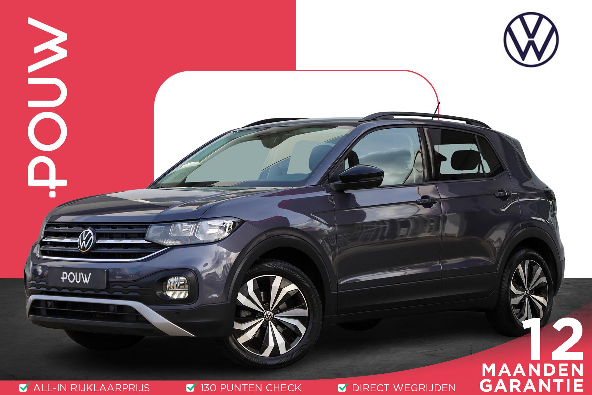Volkswagen T-Cross 1.0 TSI 110pk DSG Life - Afbeelding 1