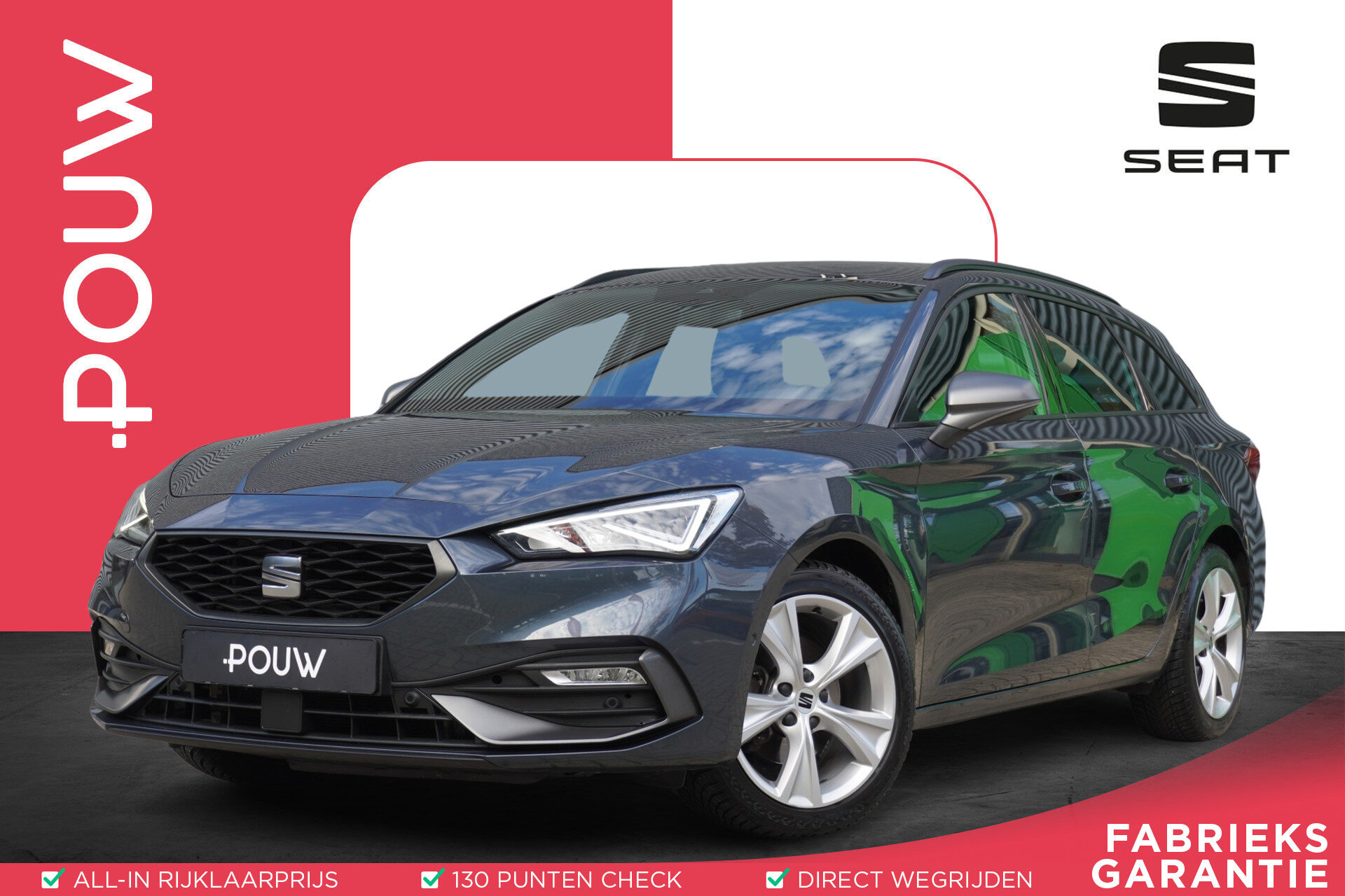 SEAT Leon Sportstourer 1.0 eTSI 110pk DSG FR Business Intense