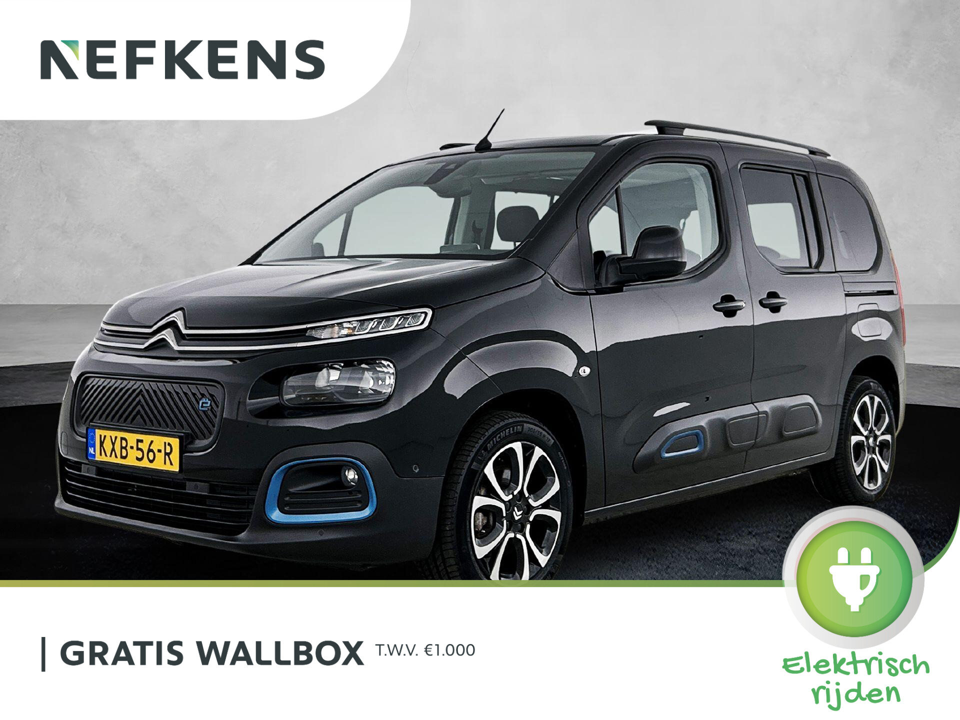 Citroën ë-Berlingo Shine 50 kWh 136pk