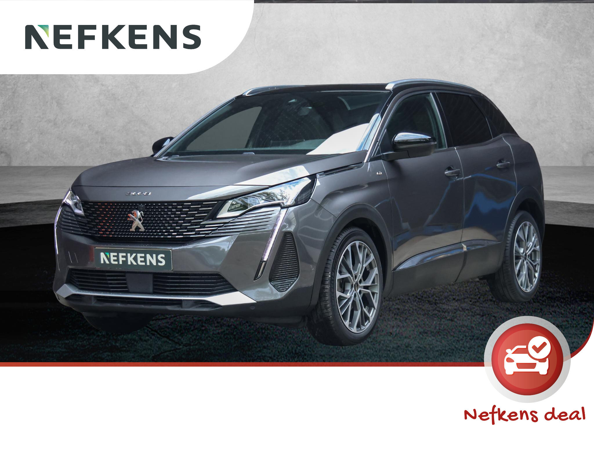 Peugeot 3008 SUV Blue Lease GT 180pk Automaat