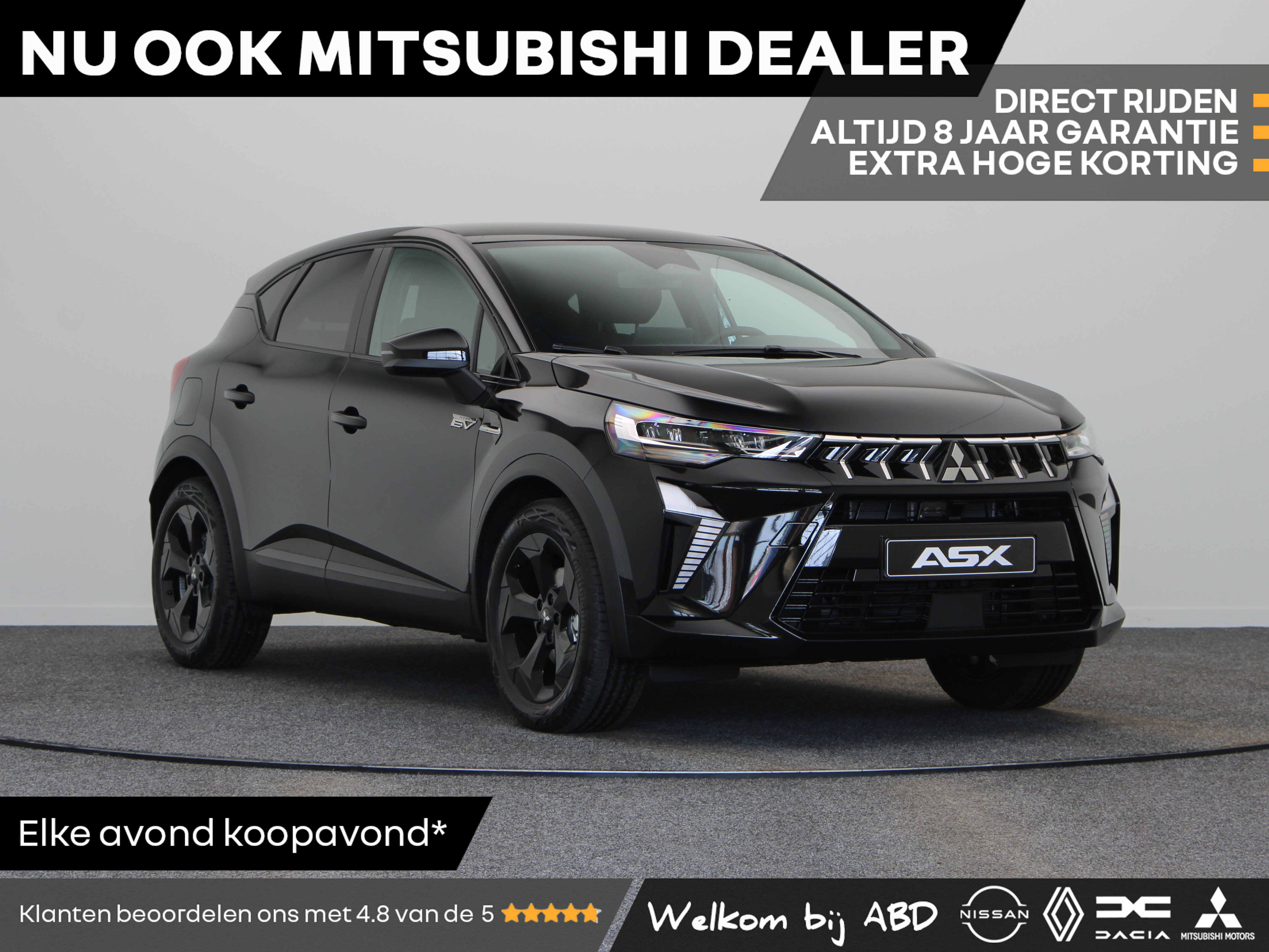 Mitsubishi ASX Black Edition 1.8 HEV