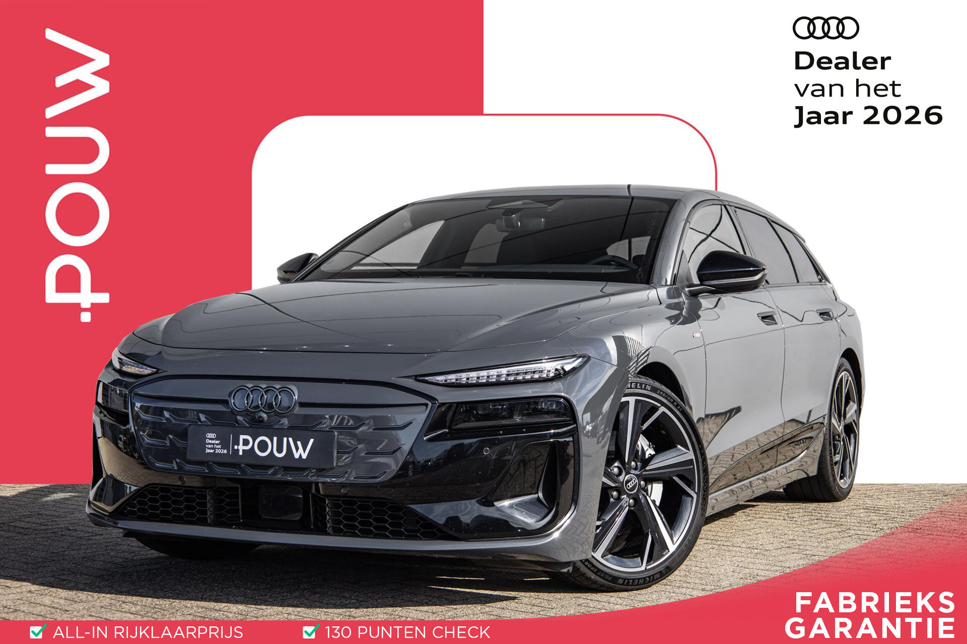 Audi A6 Avant e-tron 367pk S edition performance 100 kWh