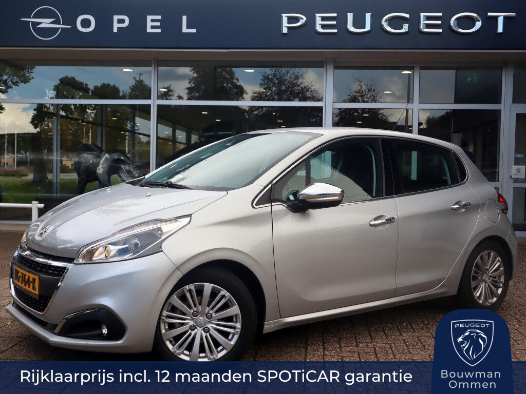 Peugeot 208 Allure PureTech 82pk 5-Drs, Rijklaarprijs, Navigatie Apple Carplay/Android auto Climate control sensoren