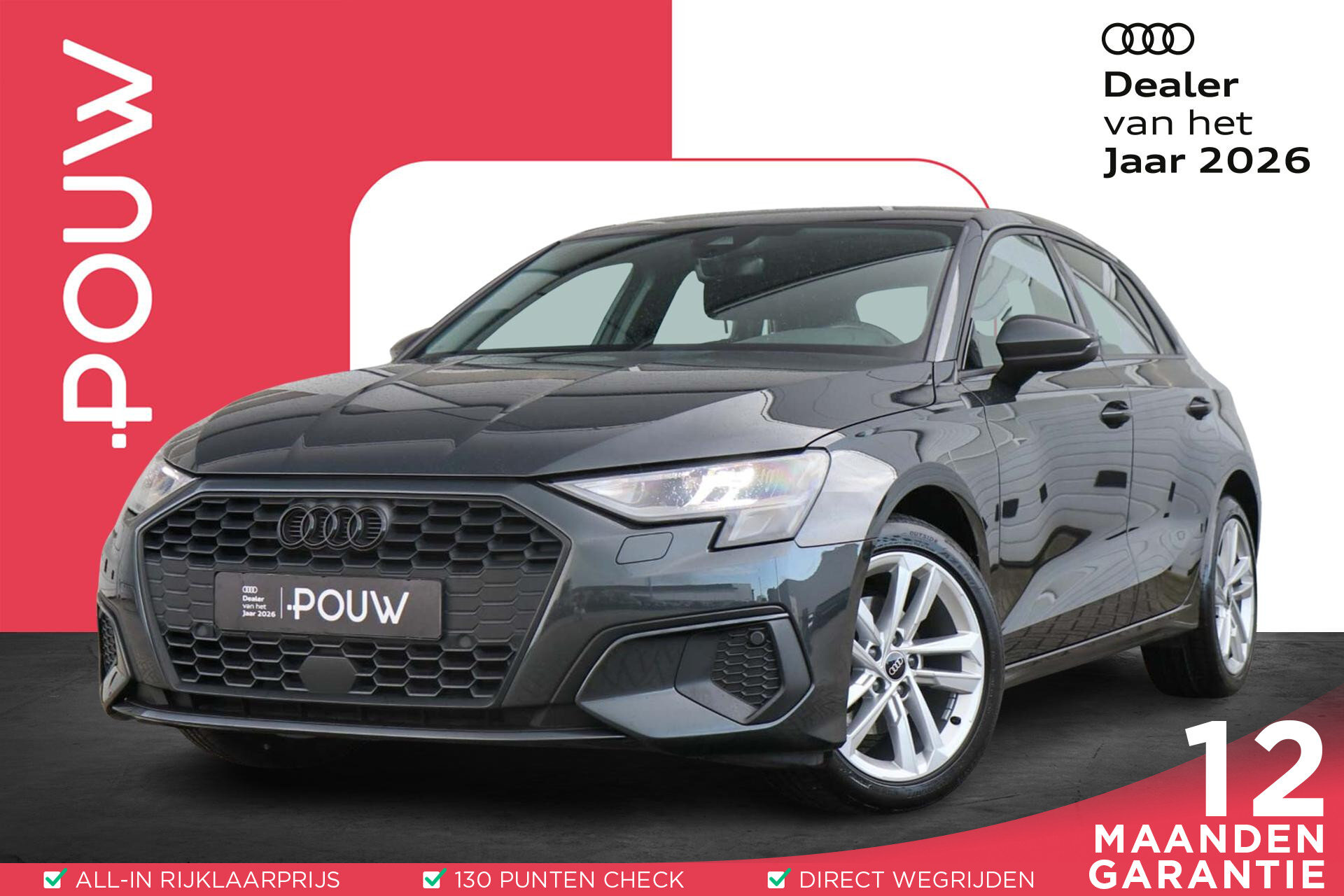 Audi A3 Sportback 30 TFSI 110pk S-tronic Pro Line